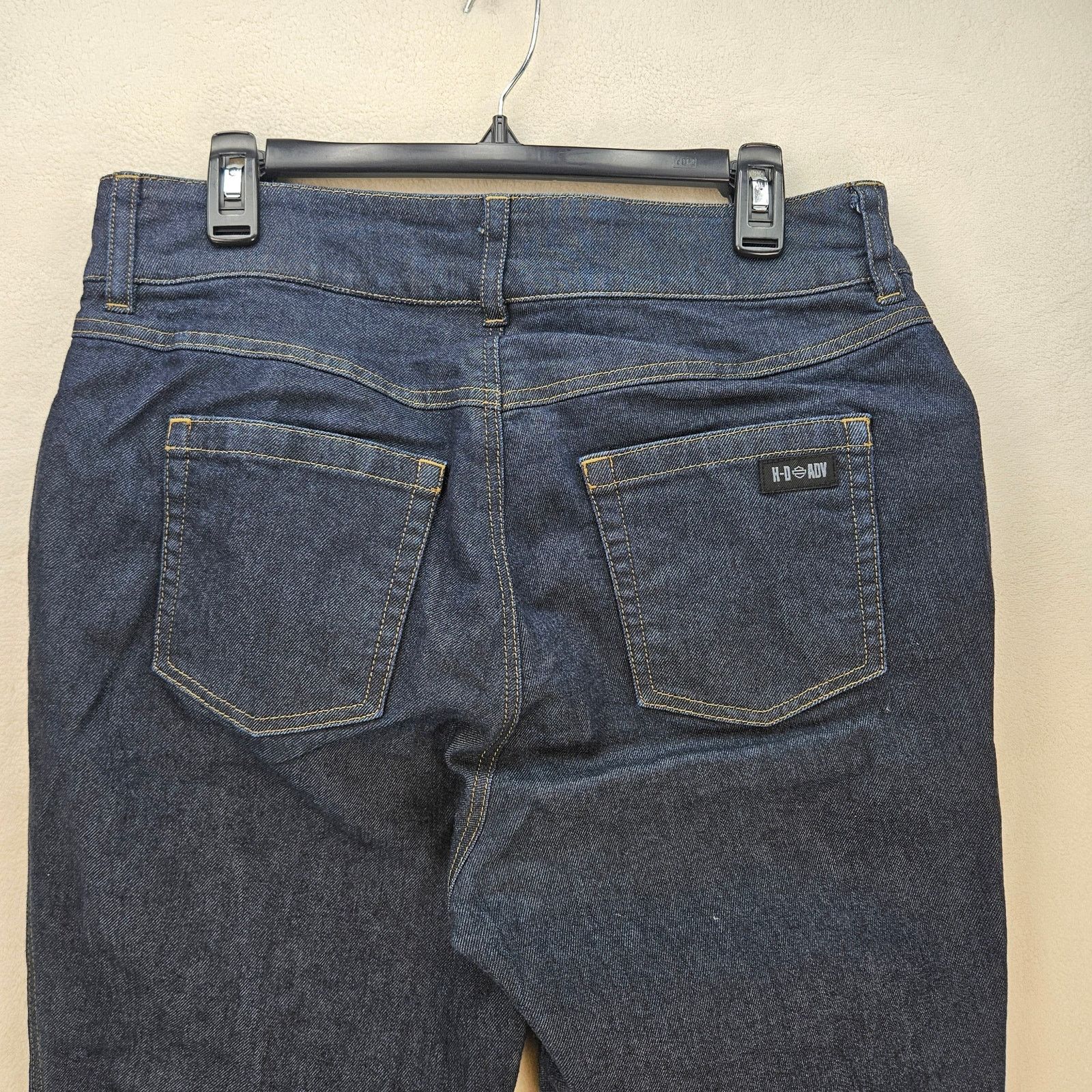 Harley Davidson HARLEY-DAVIDSON WOMEN'S 32 VOYAGE ADV DENIM RIDING PANTS Size 32" / US 10 / IT 46 - 7 Thumbnail