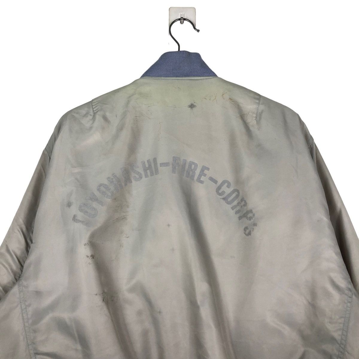 Japanese Brand 🔥Vtg Riot Riot Bomber Jacket Reversible Fly Toyohashi Fire Size US M / EU 48-50 / 2 - 9 Thumbnail