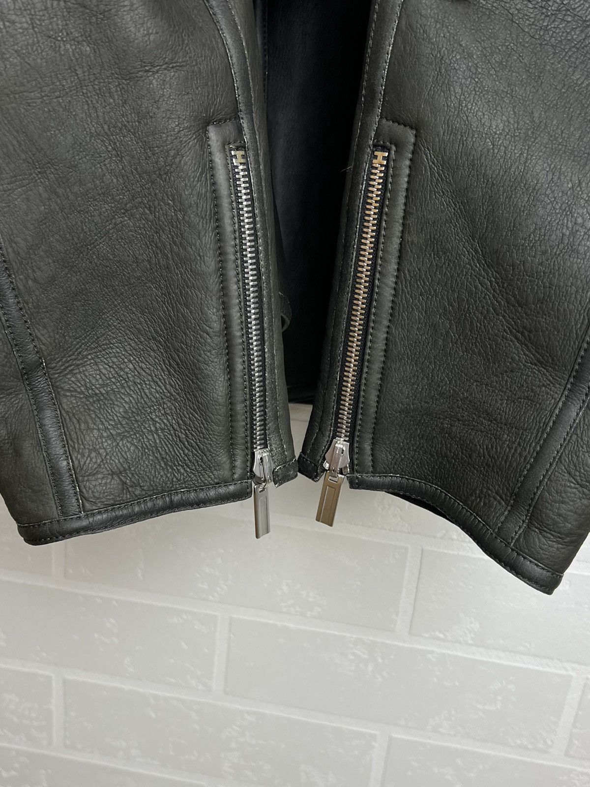 Hermes HERMES Jacket Leather Reversible Lambskin Sheepskin Men’s Size US XL / EU 56 / 4 - 16 Thumbnail