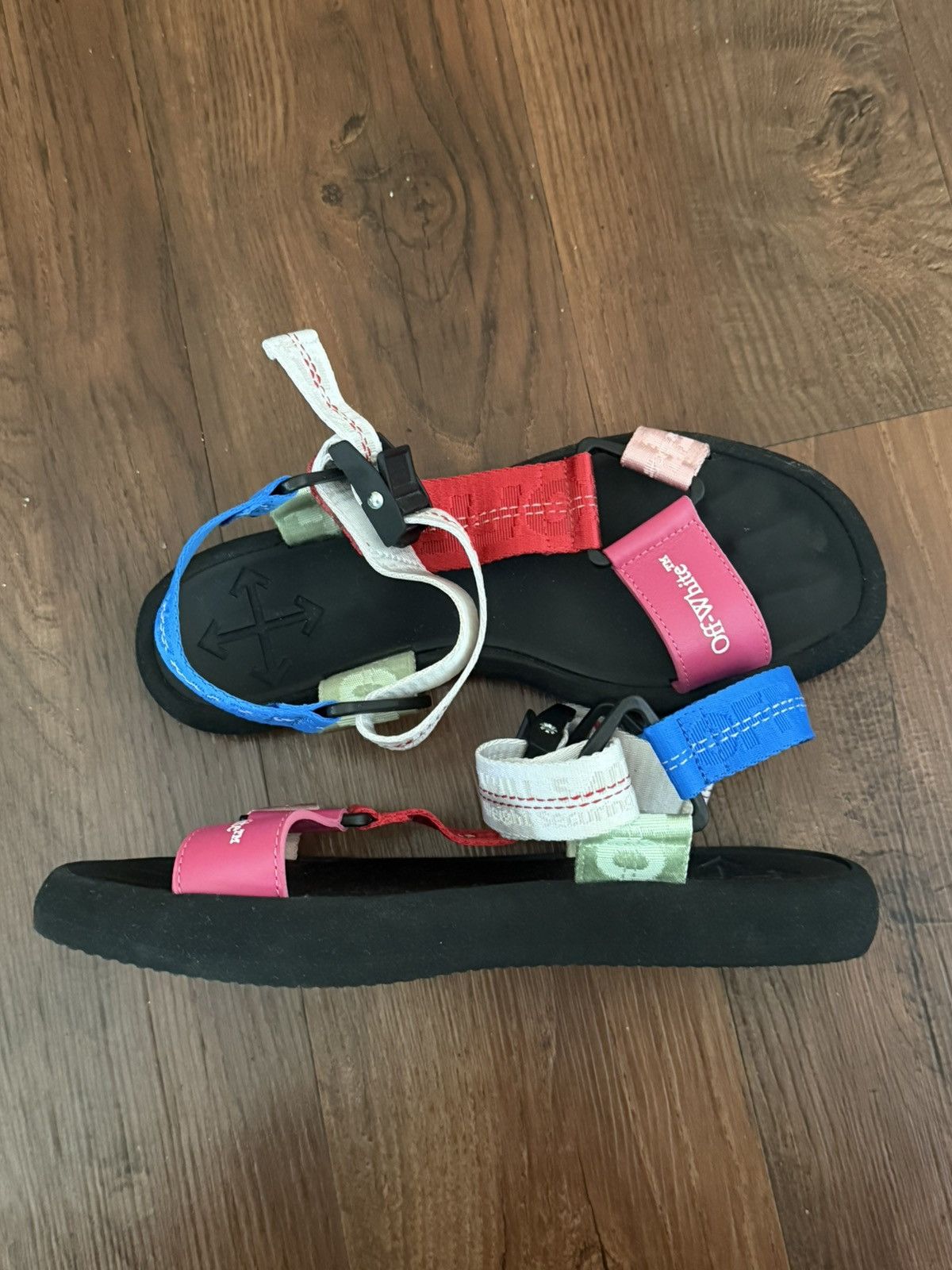 Off-White OFF-WHITE TREK FLATFORM SANDALS Size US 9 / IT 39 - 2 Thumbnail