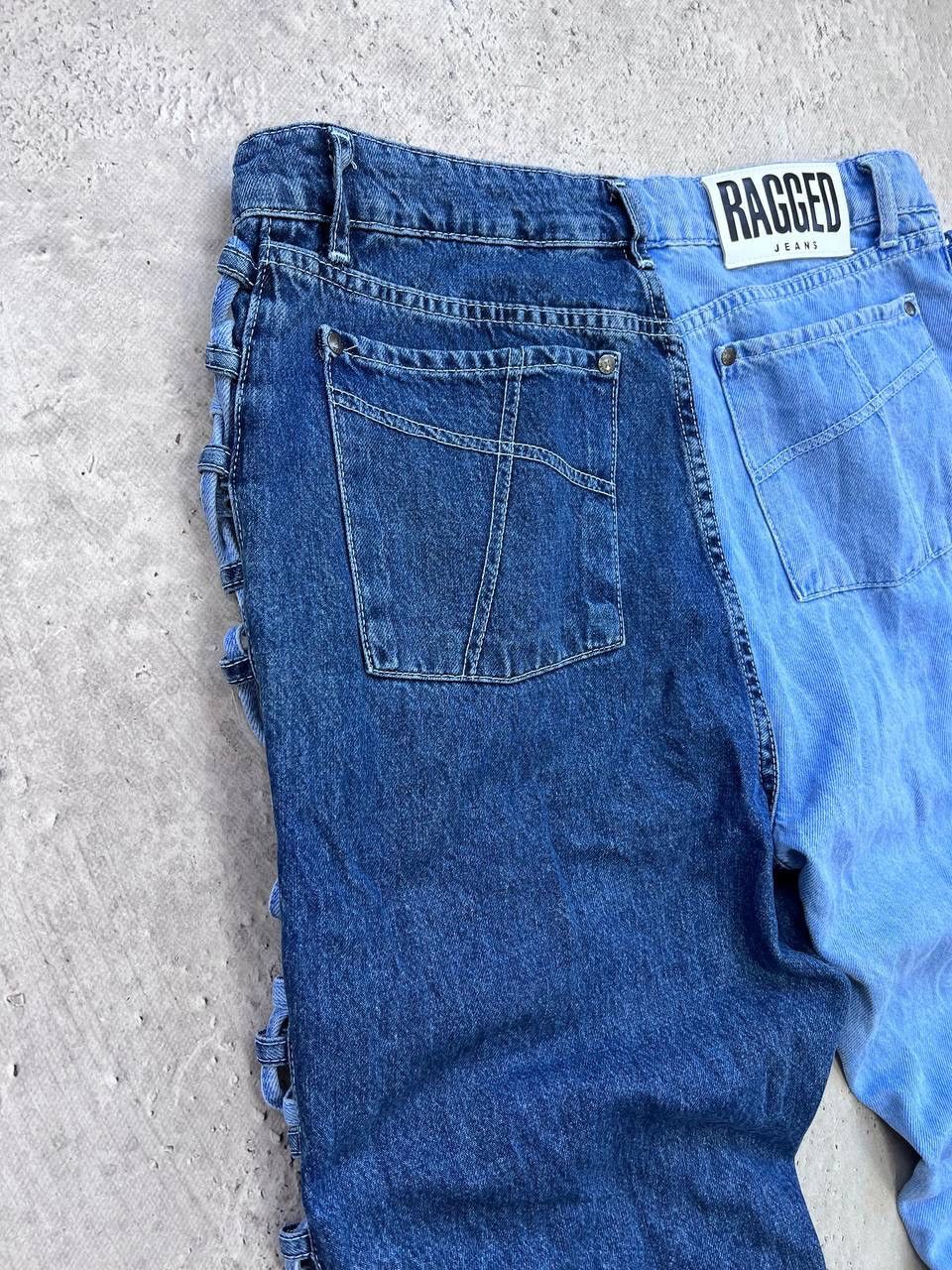 If Six Was Nine × JNCO × Japanese Brand Rare Design Vintage Japanese Brand Kingway Cargo Jeans 1990s Size US 34 / EU 50 - 12 Thumbnail