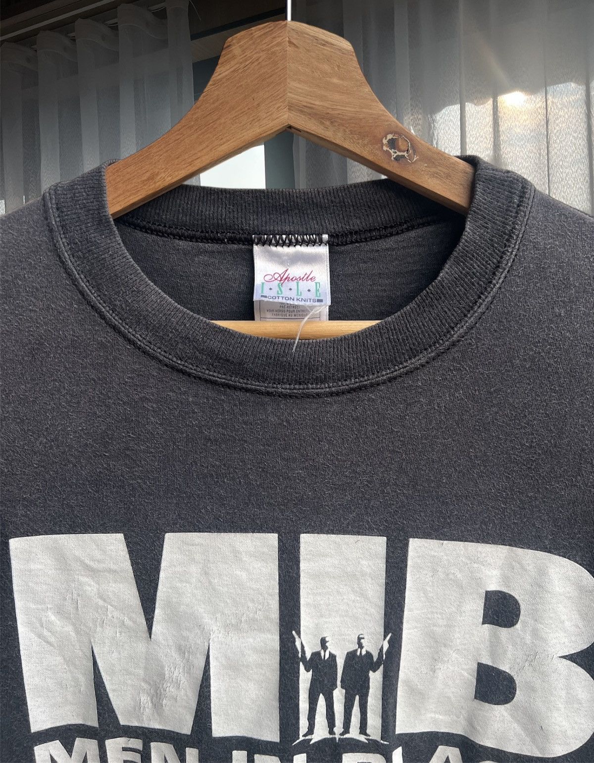 Vintage VINTAGE 90s MEN IN BLACK MOVIE PROMO TEE Size US L / EU 52-54 / 3 - 6 Thumbnail