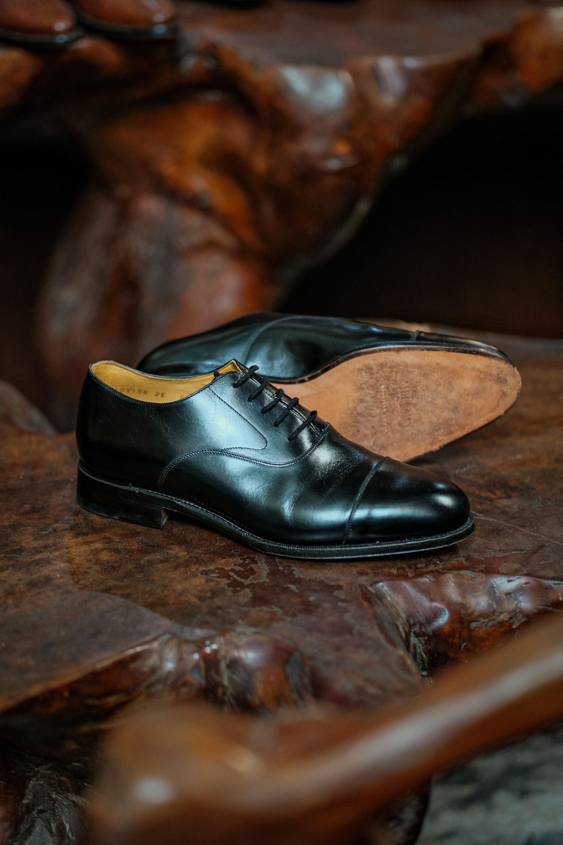 Meermin Meermin 101198 - BLACK CALF - E Original Authentic Size US 8 / EU 41 - 4 Thumbnail