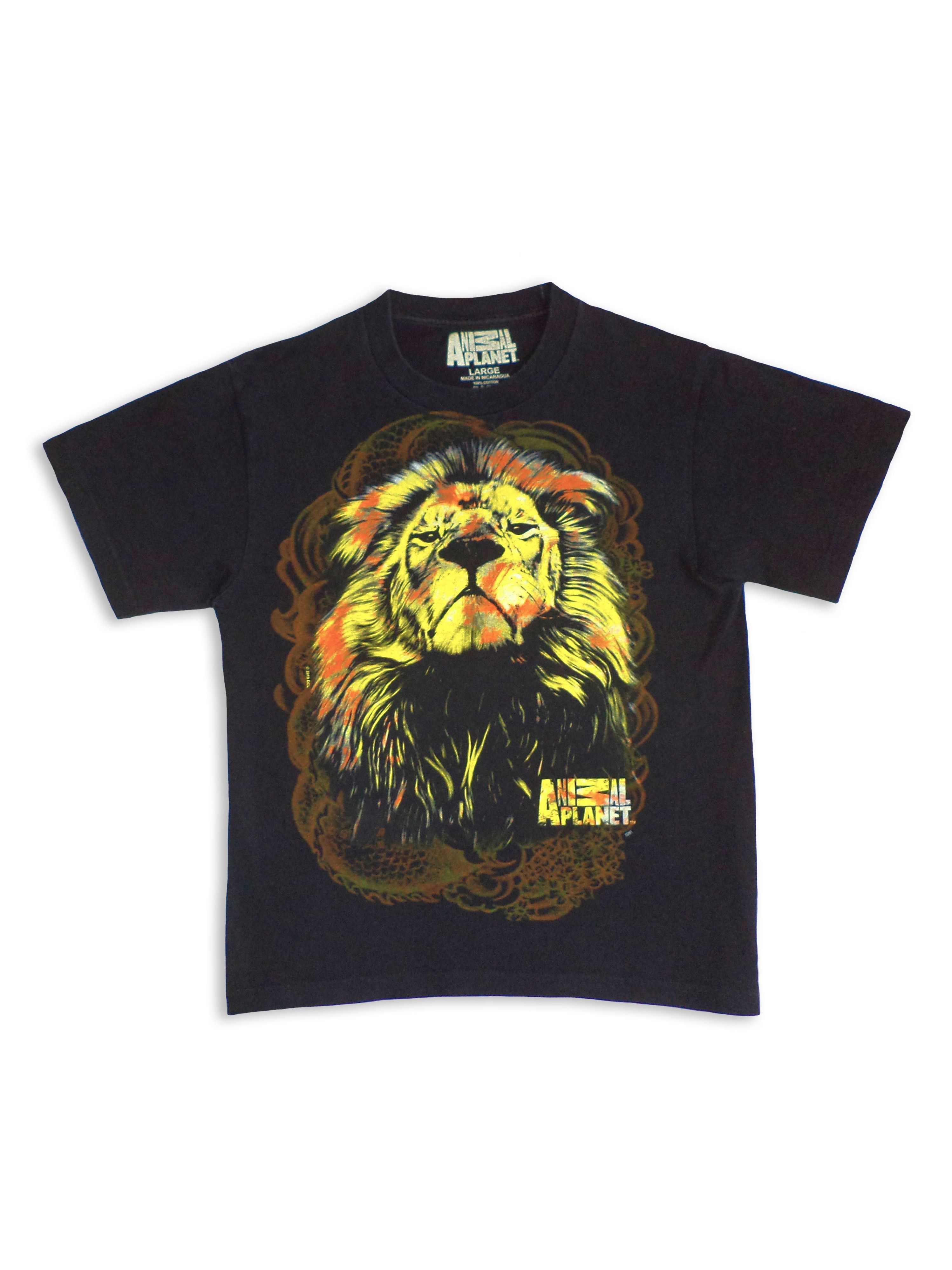 Other 2010 ANIMAL PLANET Lion t shirt Y2K Nature Africa Outdoor S Size US S / EU 44-46 / 1 - 1 Thumbnail