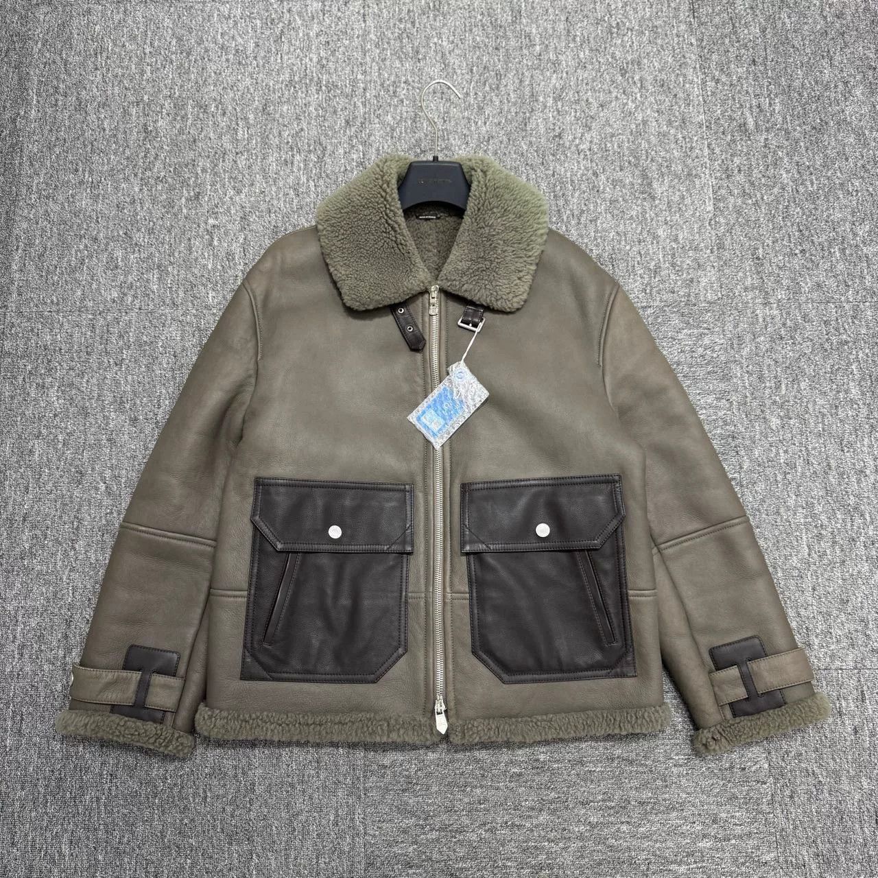 Hermes Hermes Shearling Lambskin Outerwear Jacket Size US M / EU 48-50 / 2 - 1 Thumbnail