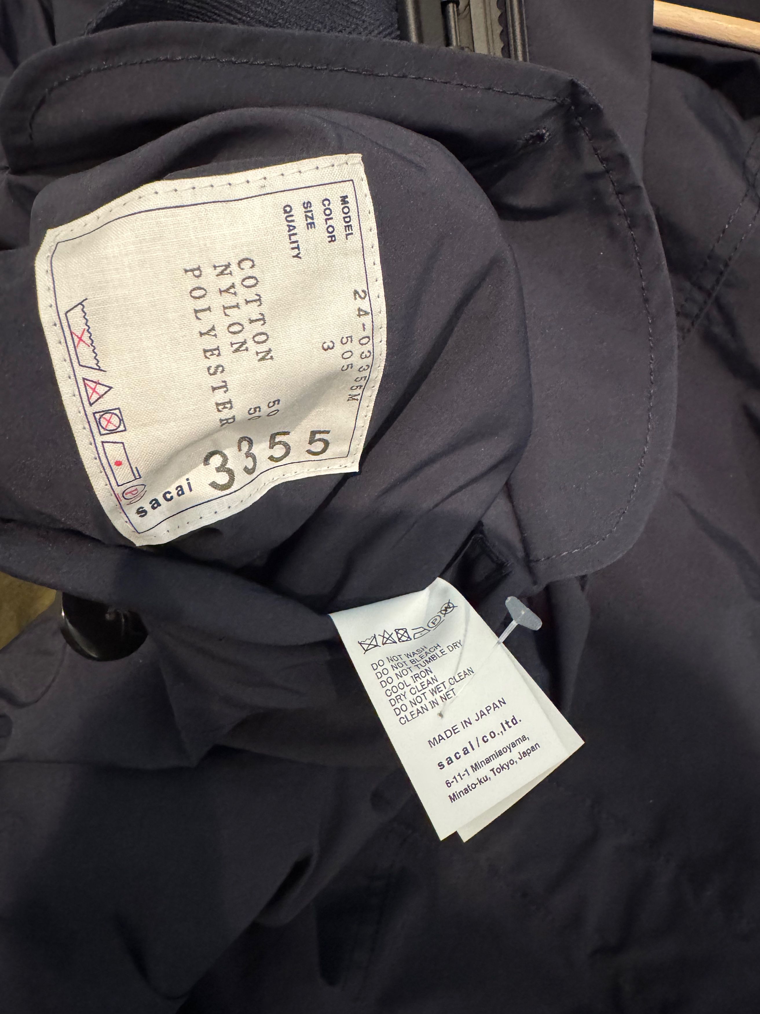 Sacai Sacai Reversible Ripstop Coat Size US L / EU 52-54 / 3 - 5 Thumbnail