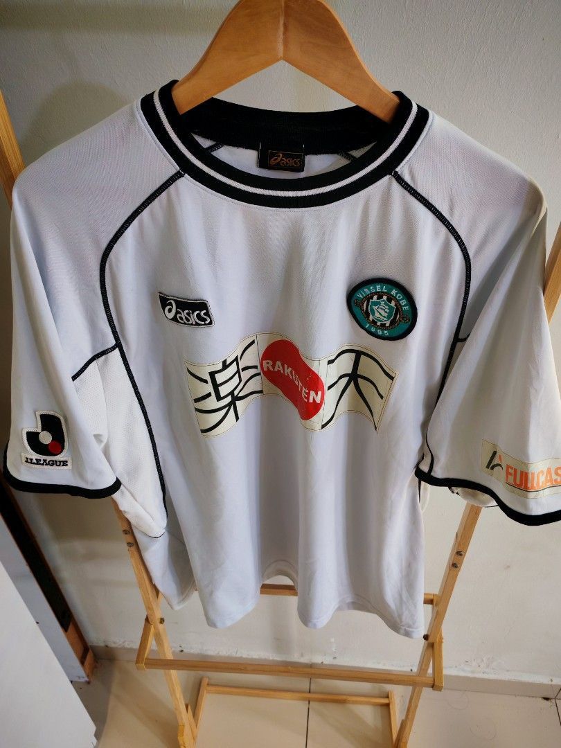 Asics Vintage 2004 Vissel Kobe Away Jersey Asics J-League XL Size US XL / EU 56 / 4 - 2 Thumbnail