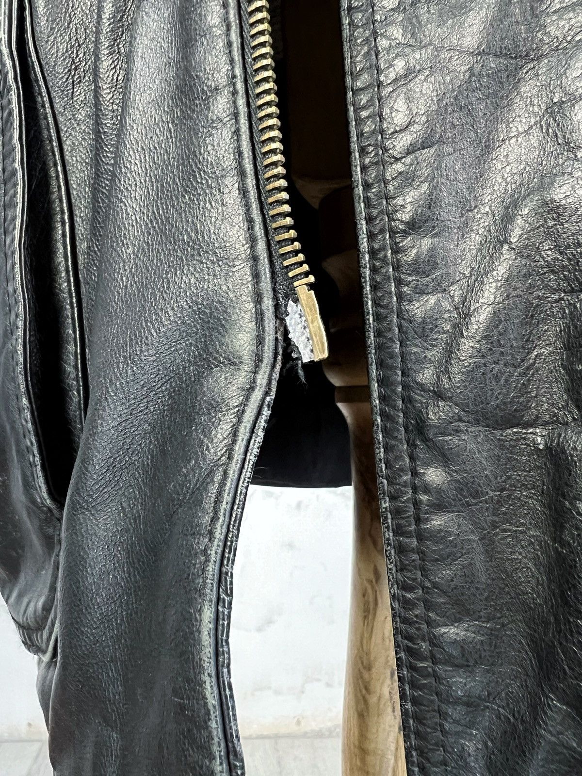Aldo Vintage Aldo Colitti Leather Jacket Size XL - XXL 56 Size US XXL / EU 58 / 5 - 10 Thumbnail