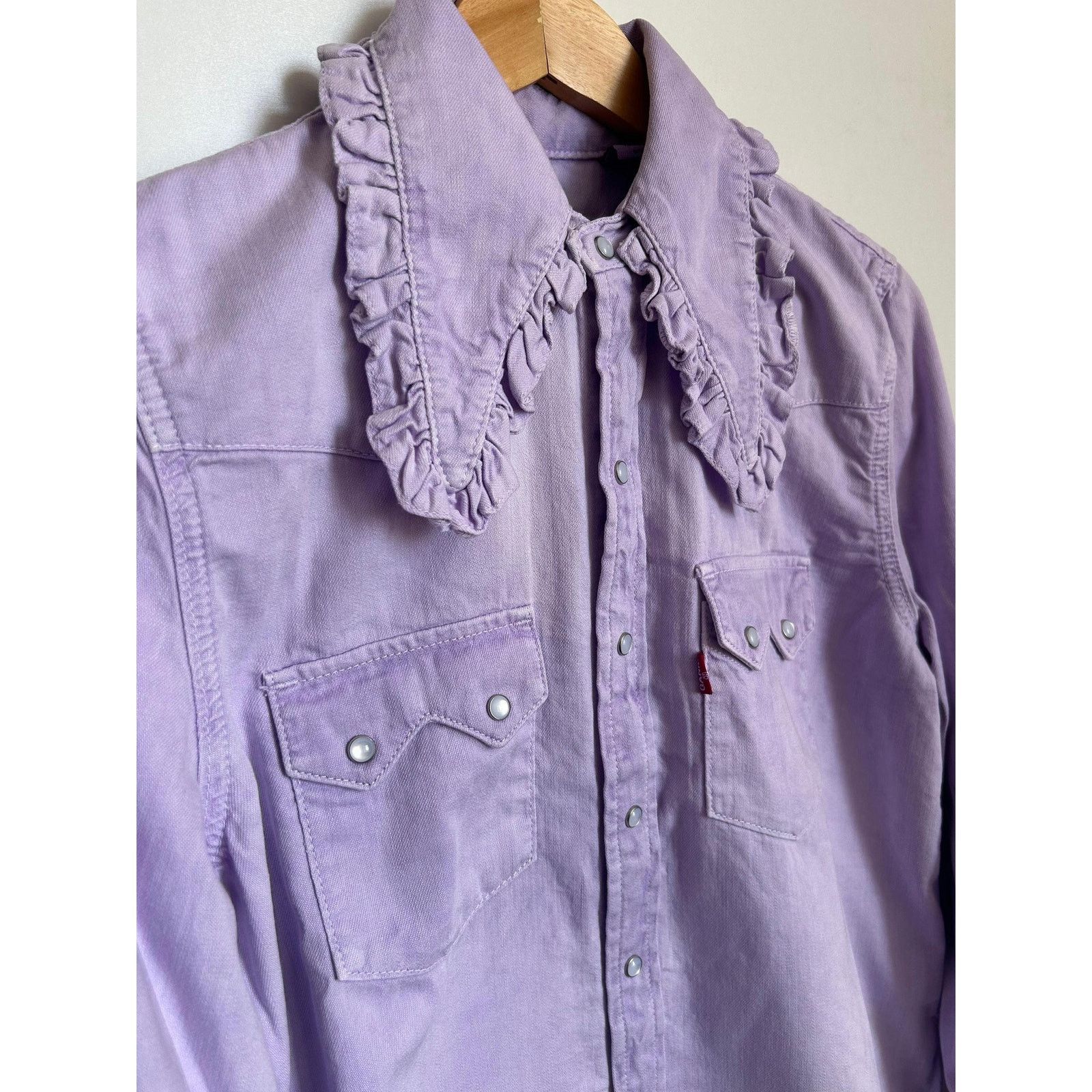 Levi's Vintage Clothing Levi's x Ganni Upcycled Western Shirt - Limited Edition Rare Size US S / EU 44-46 / 1 - 3 Thumbnail