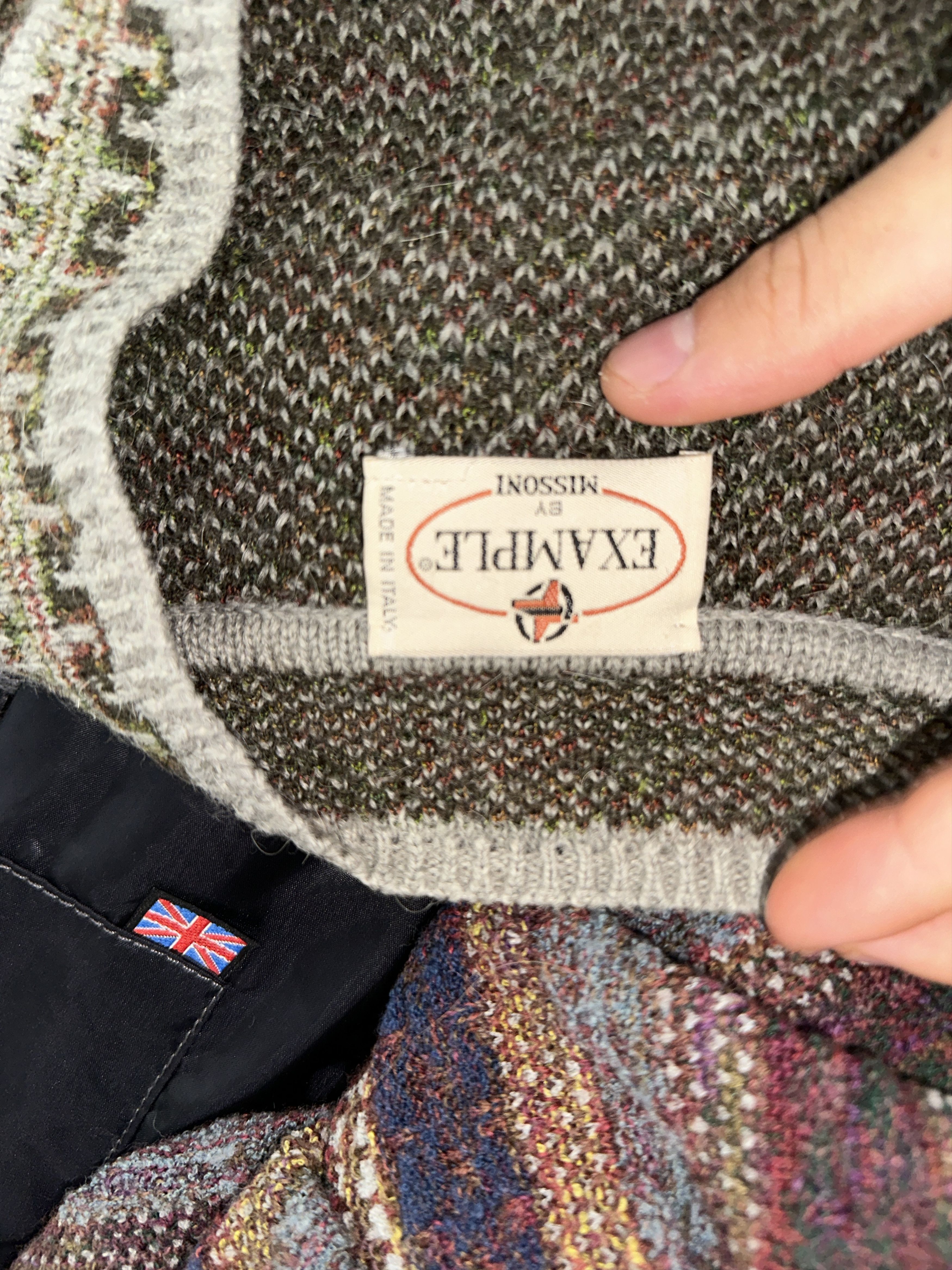 Missoni Rare Alpaca 1995 Missoni Cardigan 3D Pullover Jeresy Size 54 Size US L / EU 52-54 / 3 - 15 Thumbnail