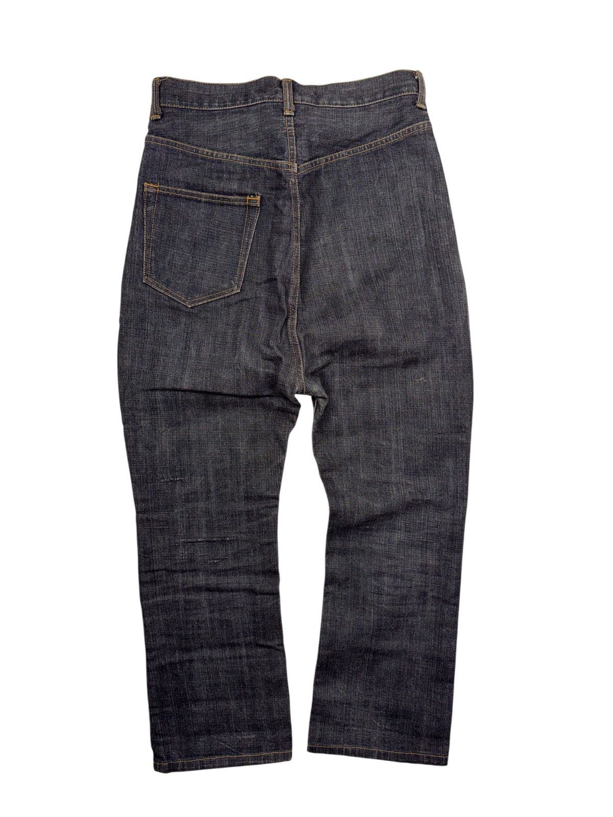 Julius FW03 High Rise Cropped Denim Jeans Size US 30 / EU 46 - 2 Thumbnail