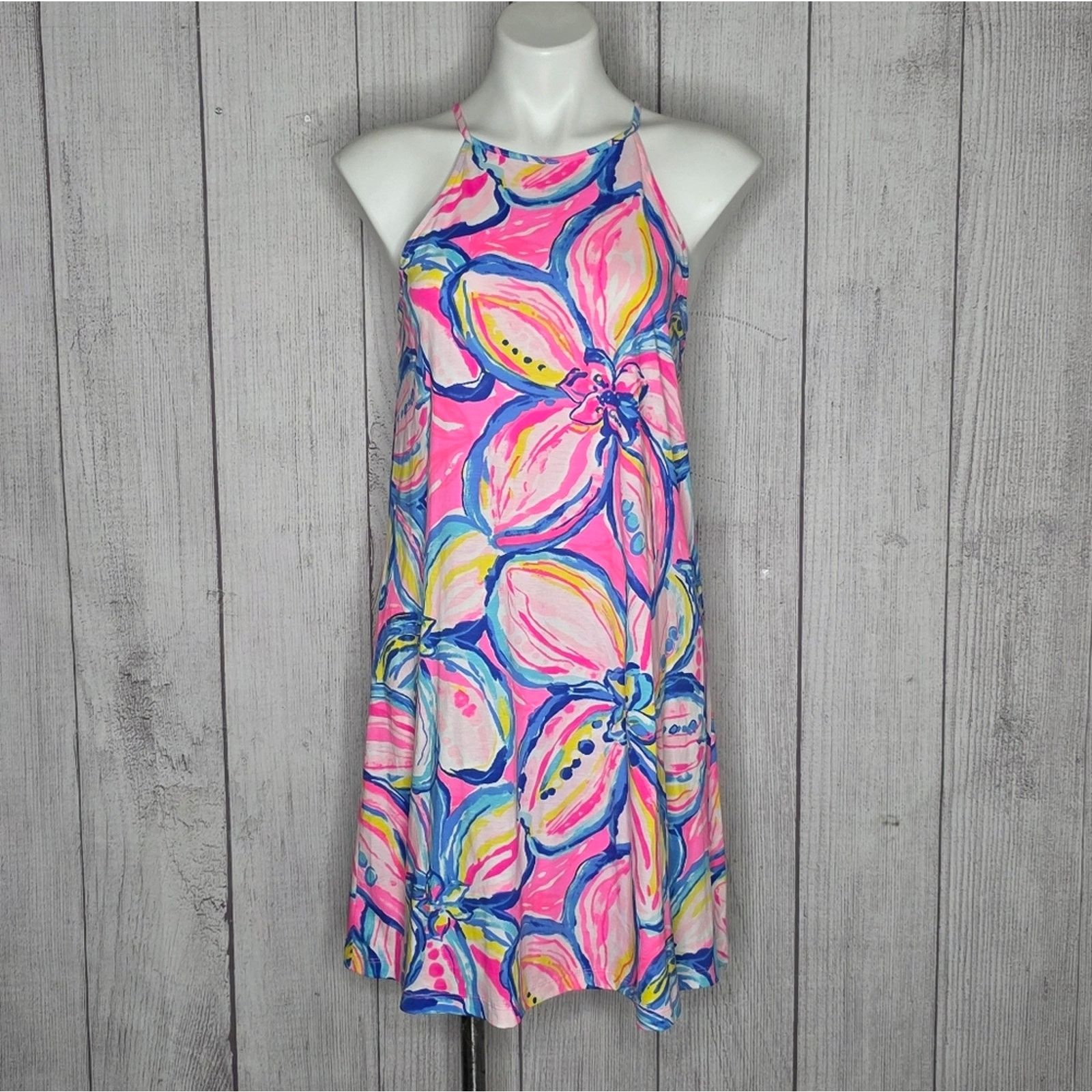 Lilly Pulitzer Lilly Pulitzer Margot Swing Dress - “Sunset The Sunny Side" Size S / US 4 / IT 40 - 1 Thumbnail