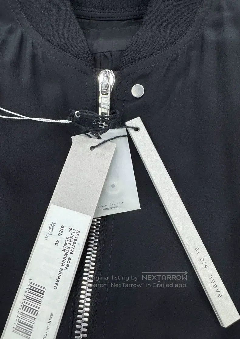 Rick Owens Rick Owens Dark style silk jacket Size US XL / EU 56 / 4 - 5 Thumbnail