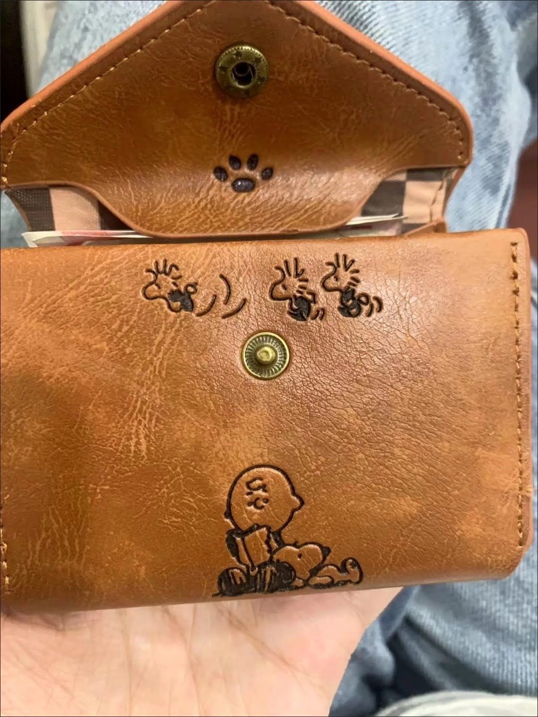 Japanese Brand PU leather Snoopy wallet Size ONE SIZE - 2 Thumbnail
