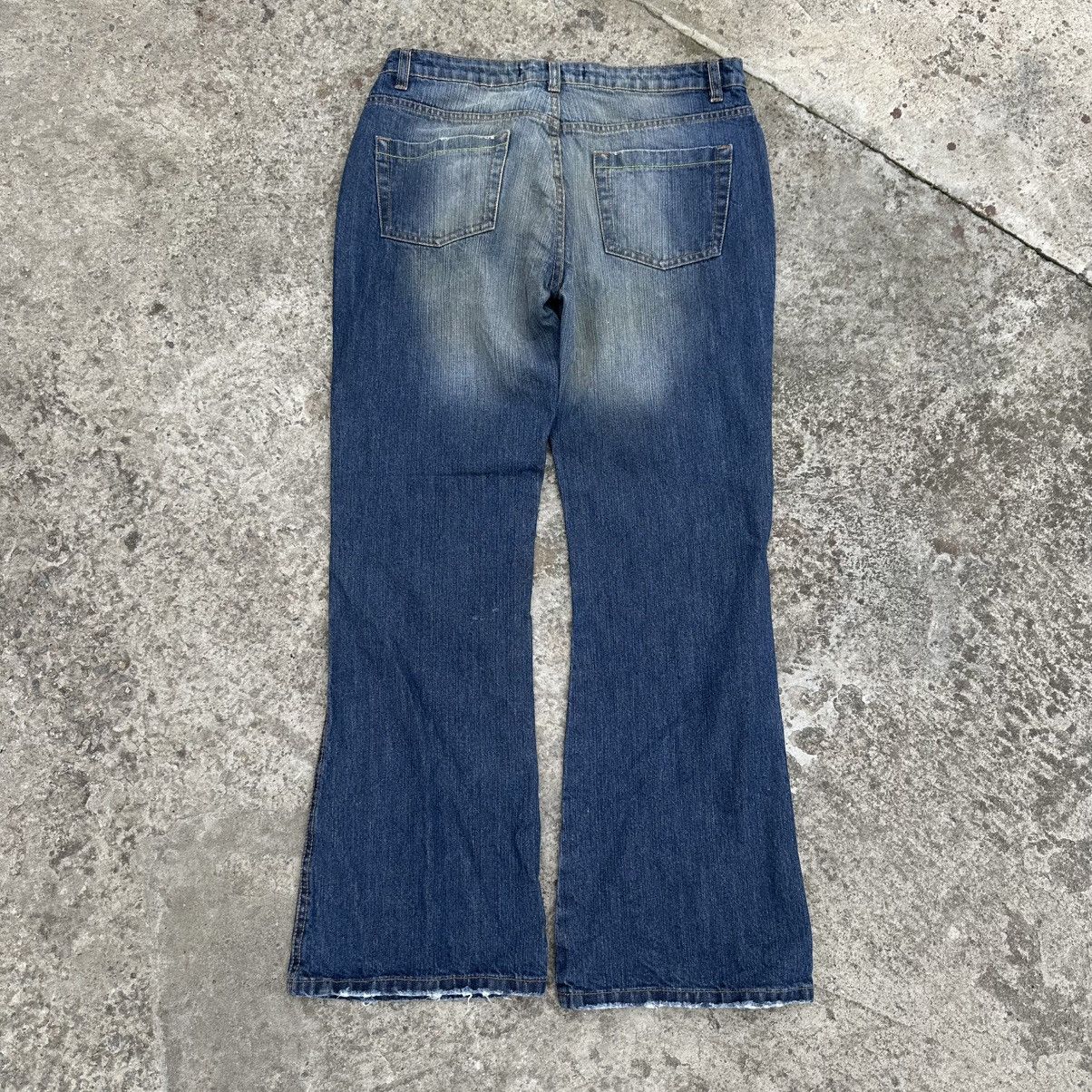 Issey Miyake × Japanese Brand × Y/Project Vintage Japanese Style Slouchy Jeans Hype Trend Y2K 00s Size 32" / US 10 / IT 46 - 4 Thumbnail