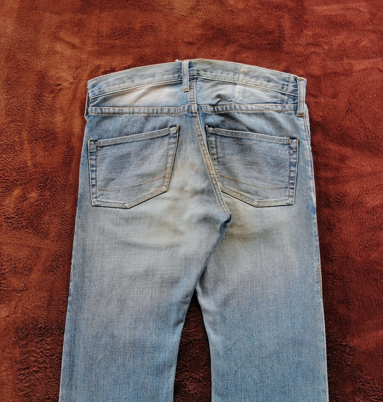 Global Work Crashed Skinny Denim Global Work Japan Ankle Jeans Size US 32 / EU 48 - 6 Thumbnail
