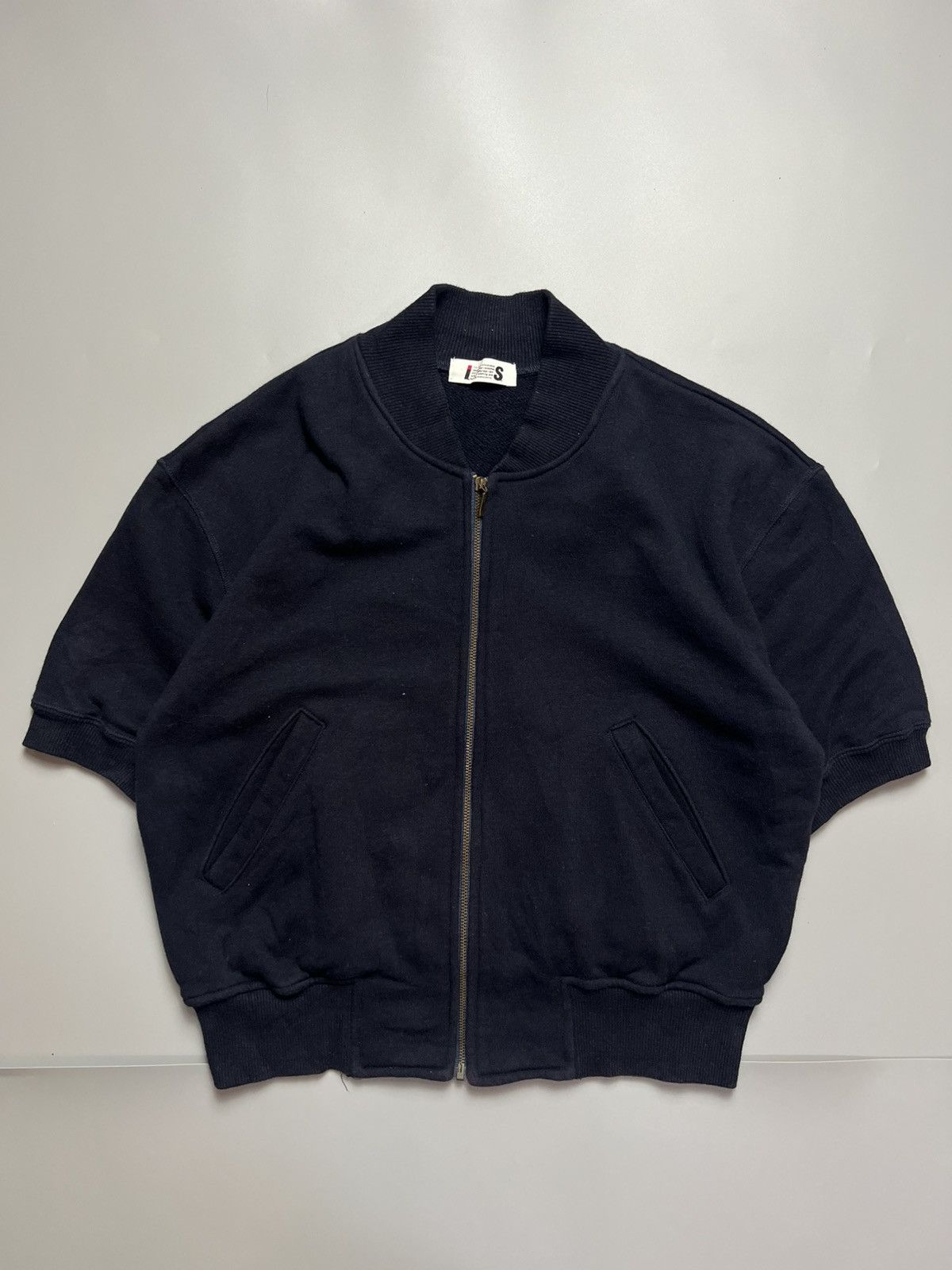 Issey Miyake × Vintage Vintage 1990s IsseyMiyake 'IS' Stars Zipper Sweats Size US M / EU 48-50 / 2 - 3 Thumbnail