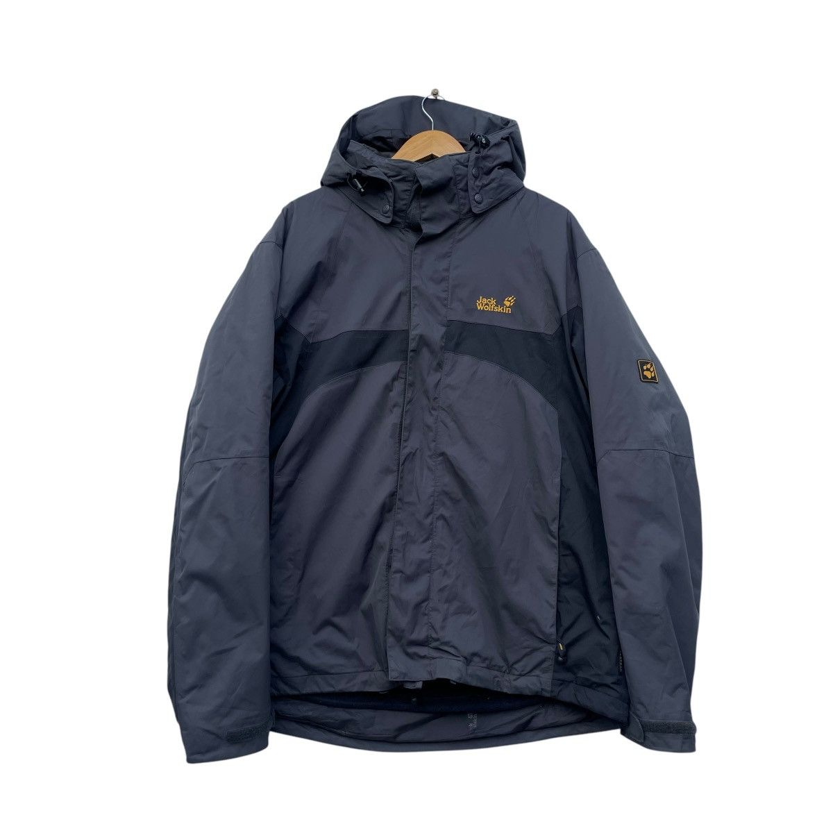 Jack Wolfskin 💥Vintage Jack Wolfskin Detachable Lined Parka Hoodie Jacke Size US L / EU 52-54 / 3 - 1 Thumbnail