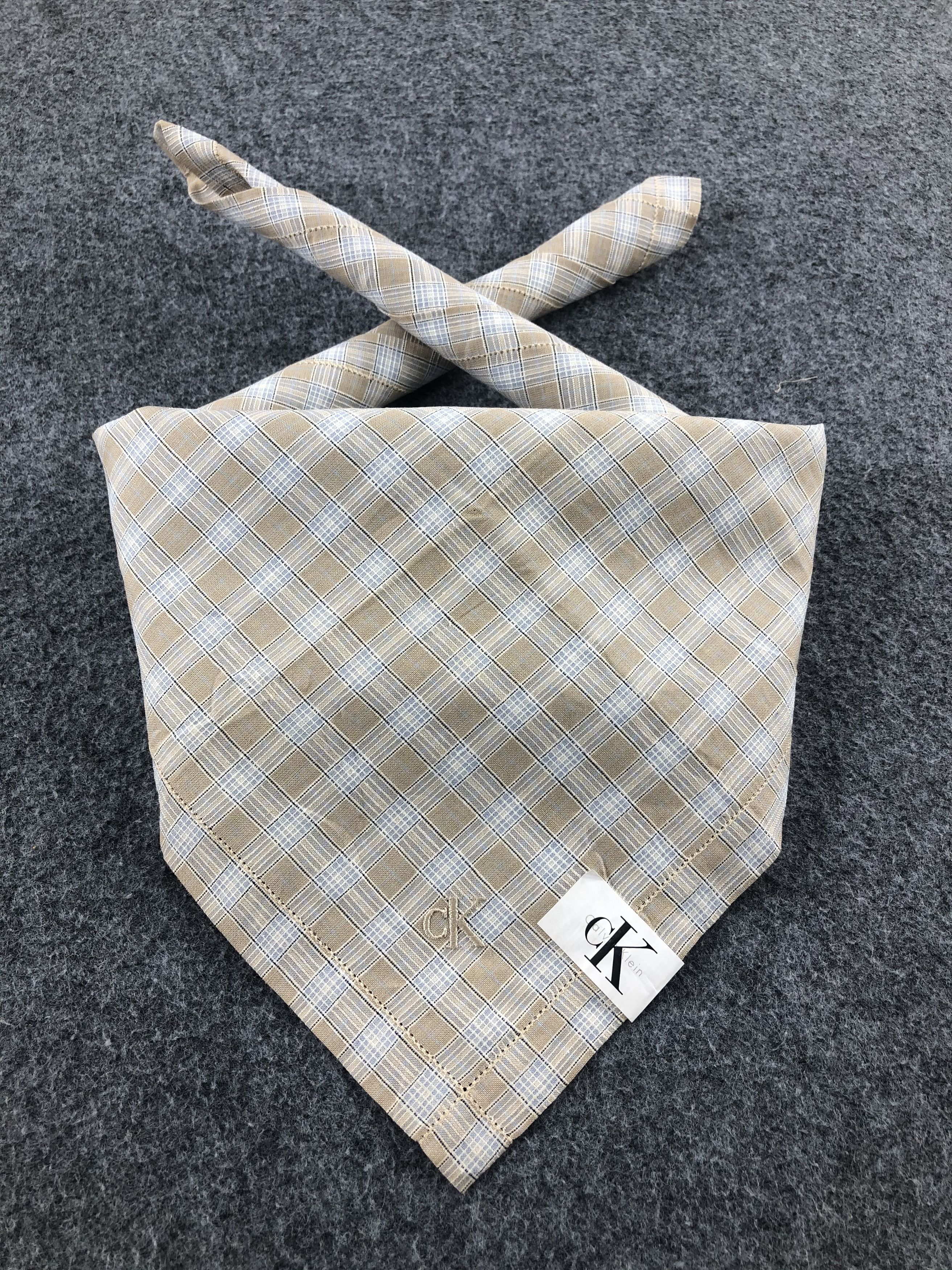 Calvin Klein × Vintage Calvin Klein Handkerchief / Bandana / Neckerchief Size ONE SIZE - 1 Thumbnail