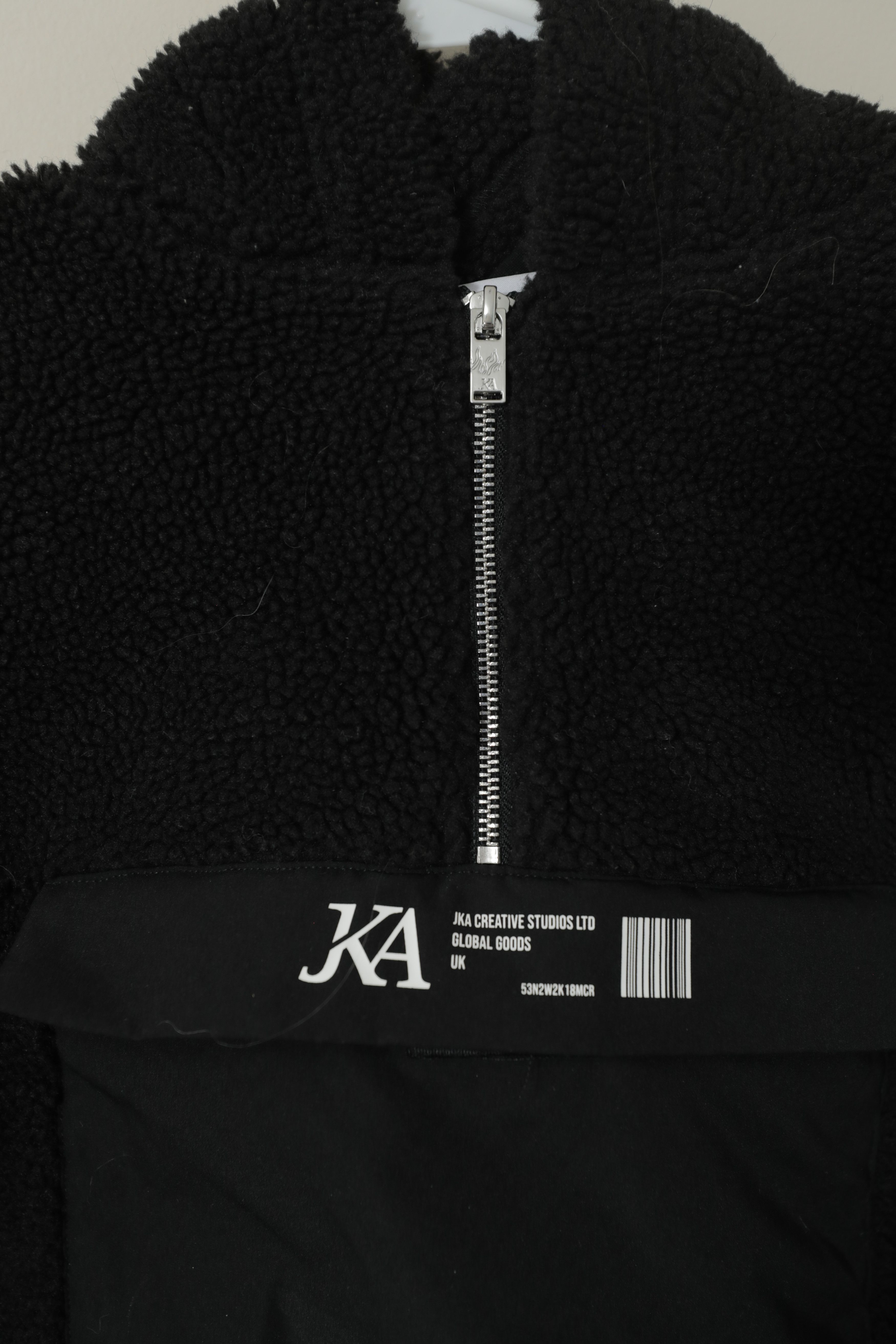 Other JK Attire Dystopia Relaxed Boxy Fit Teddy Fleece Hoodie (XS) Size US XS / EU 42 / 0 - 4 Thumbnail