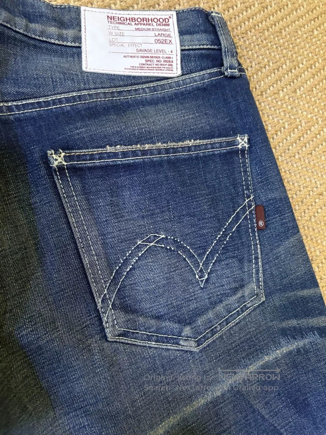 Neighborhood Neighborhood 05 Lightning Washed Jeans. Size US 28 / EU 44 - 7 Thumbnail