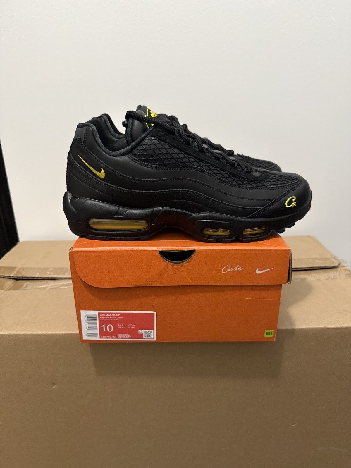 Nike Nike x Corteiz Air Max 95 Honey Black Size US 10 / EU 43 - 5 Thumbnail