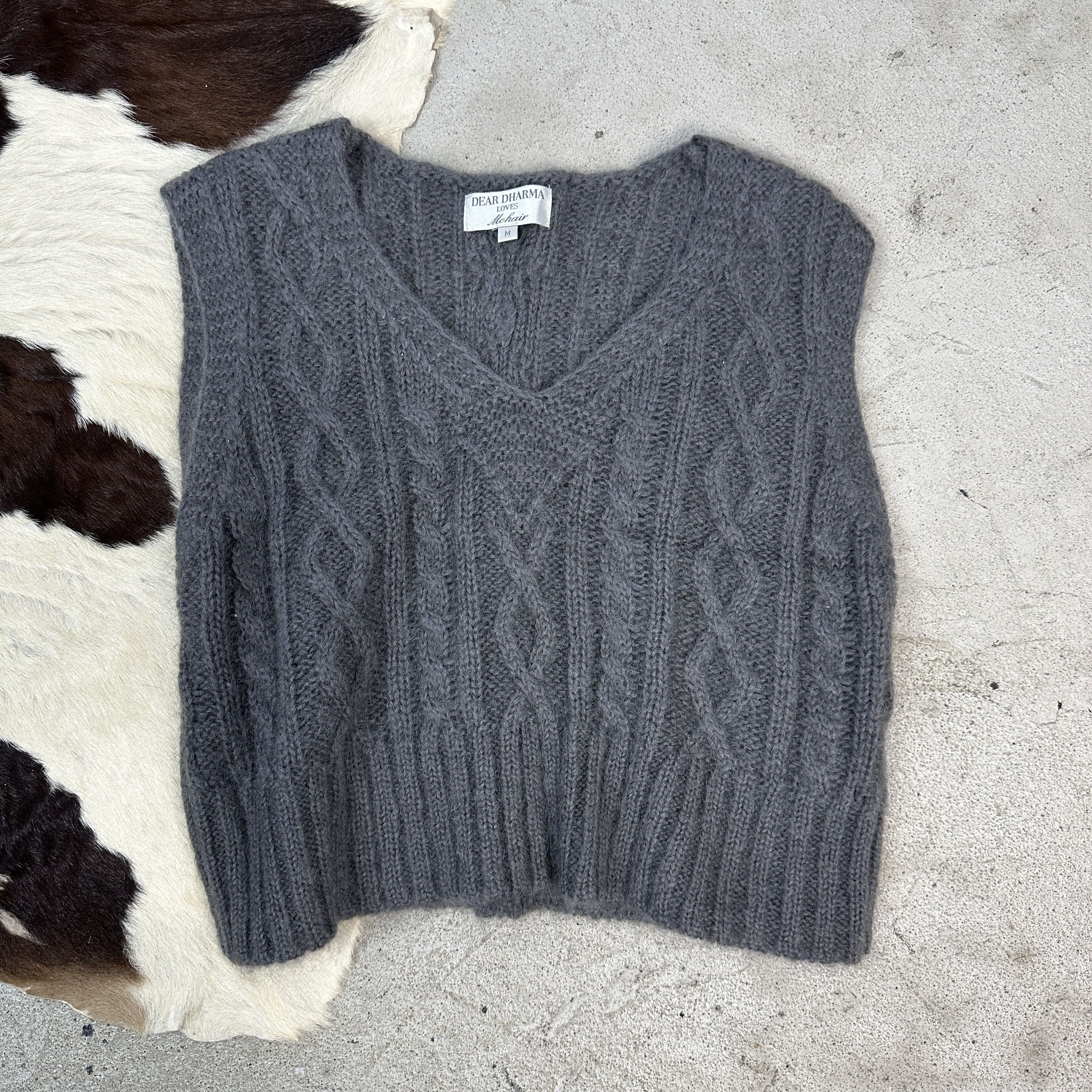 Vintage Mohair Vintage Vest Size US M / EU 48-50 / 2 - 1 Thumbnail