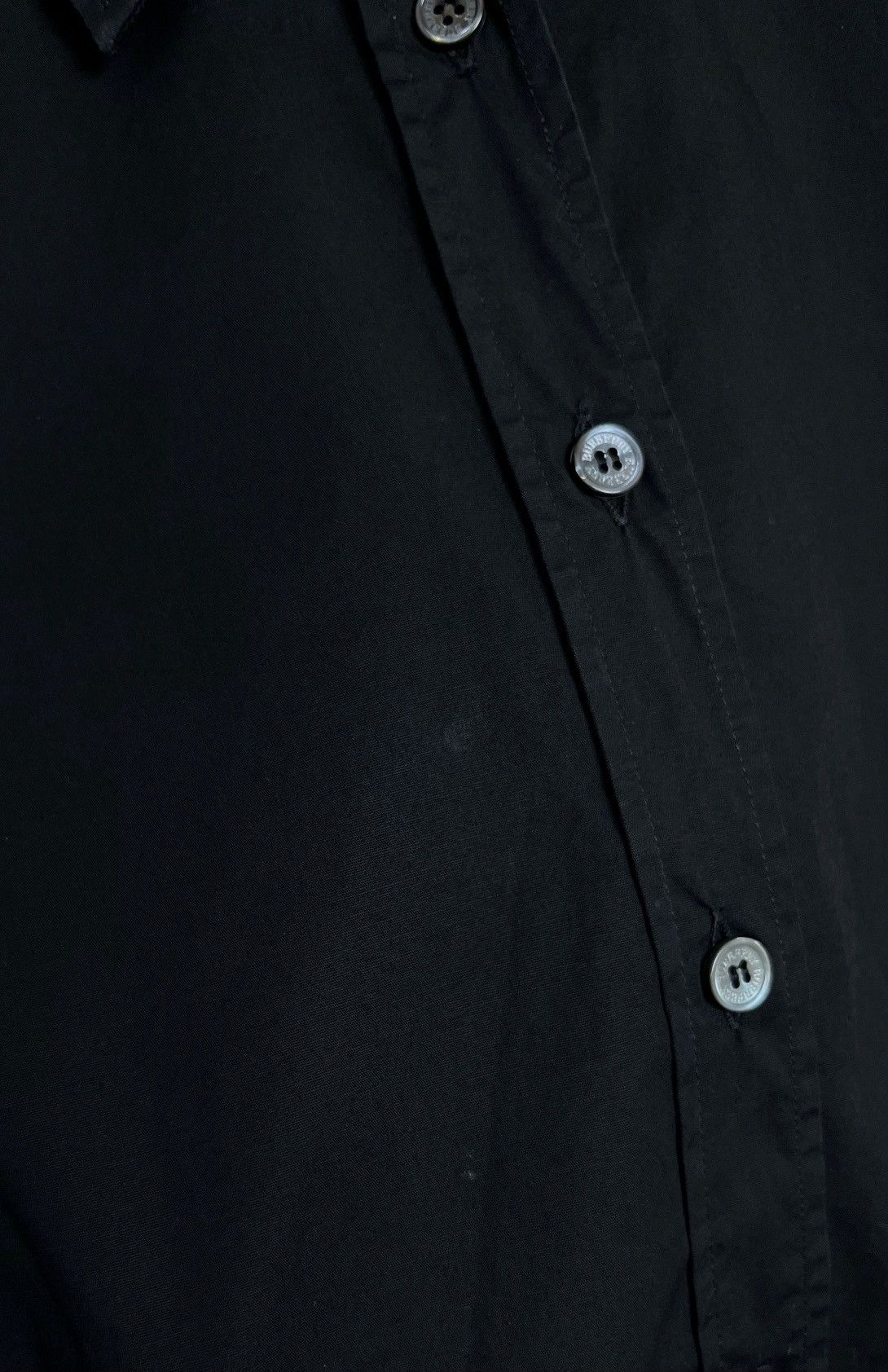 Burberry Burberry Nova Check Black Shirt Size S / US 4 / IT 40 - 9 Thumbnail