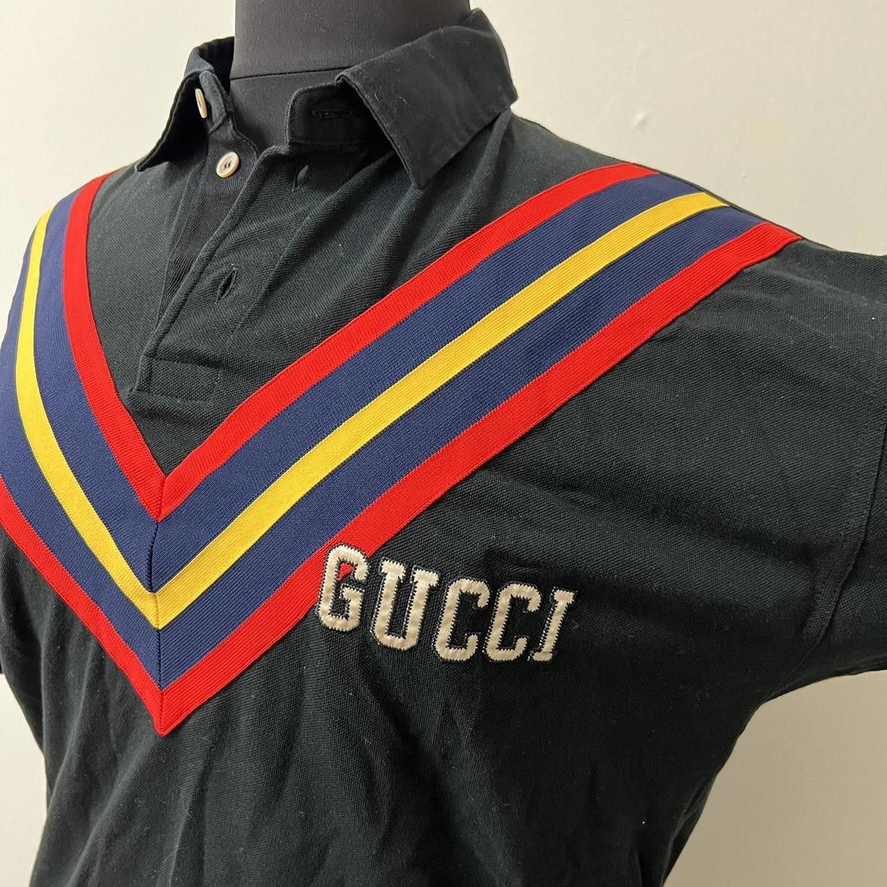 Gucci Vintage Gucci Pittsburg Pirates Polo Size US L / EU 52-54 / 3 - 2 Thumbnail
