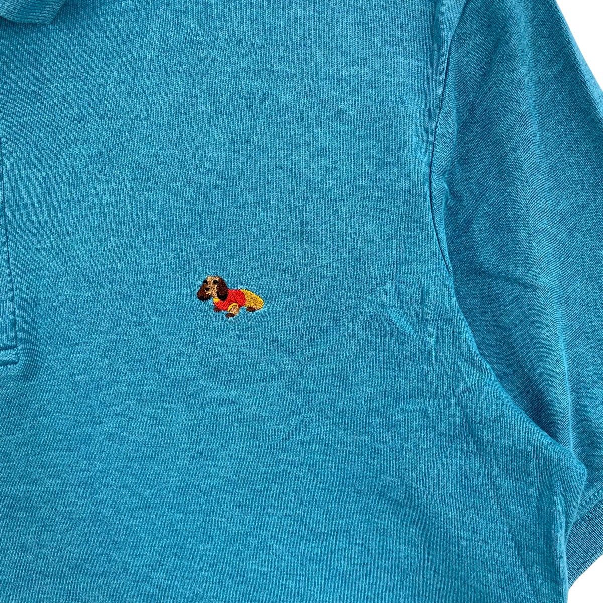 Lands' End Vintage LANDS’ END Dog Embroidered Logo Polo Tee Shirt Top Size M / US 6-8 / IT 42-44 - 5 Thumbnail