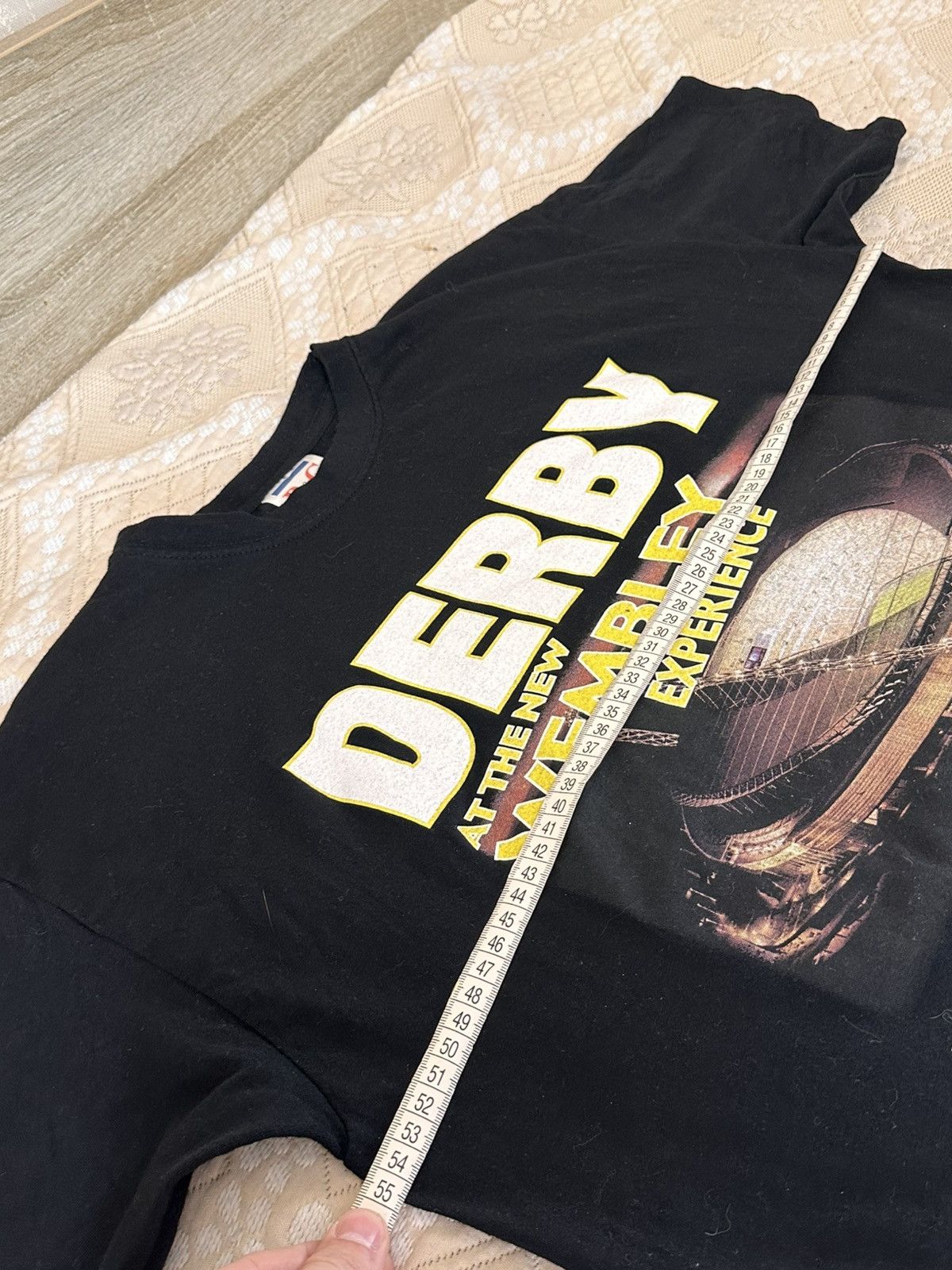 Vintage 🔥 Derby County FC 2007 Championship Play Off T Shirt Wembley Size US L / EU 52-54 / 3 - 4 Thumbnail