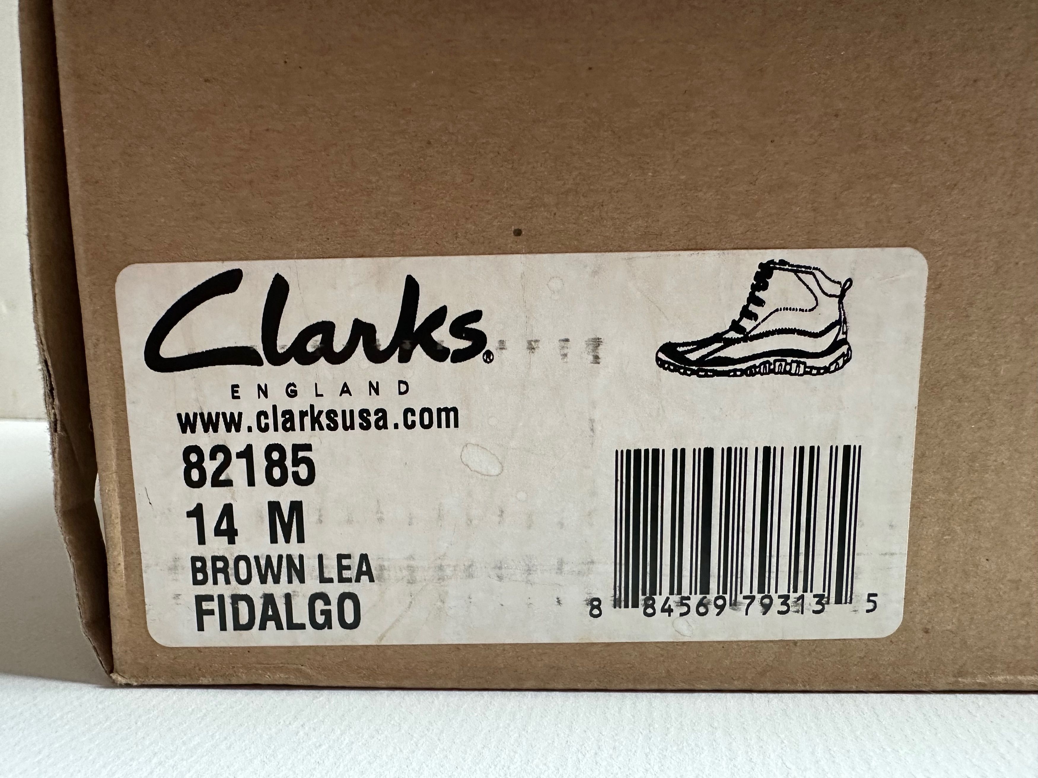 Clarks Clarks Leather Fidalgo Waterproof Boots - Brown - Size 14 Size US 14 / EU 47 - 2 Thumbnail