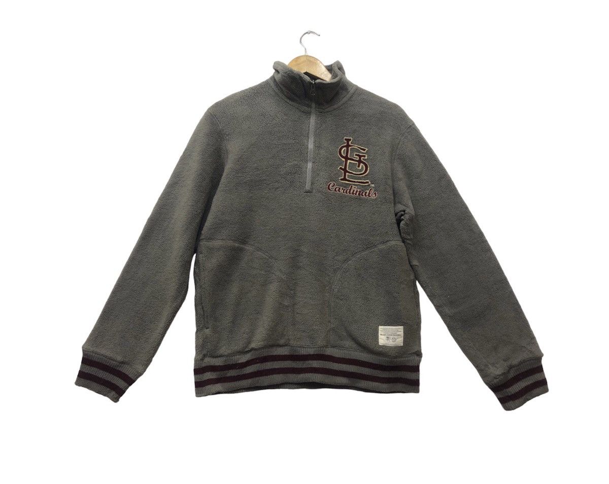 Rare!!! St Lousi Cardinals Fleece Jacket MLB Store Universty