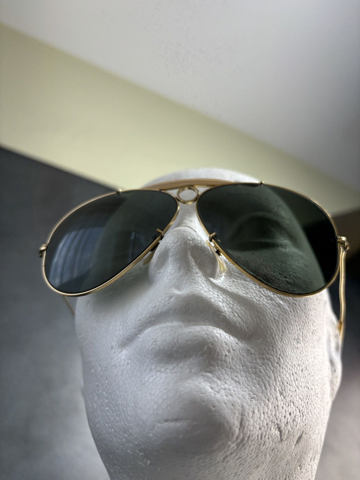 Other × Vintage True Vintage Aviator Sunglasses WW2 Shooter B&L RayBan Pilot Size ONE SIZE - 19 Thumbnail