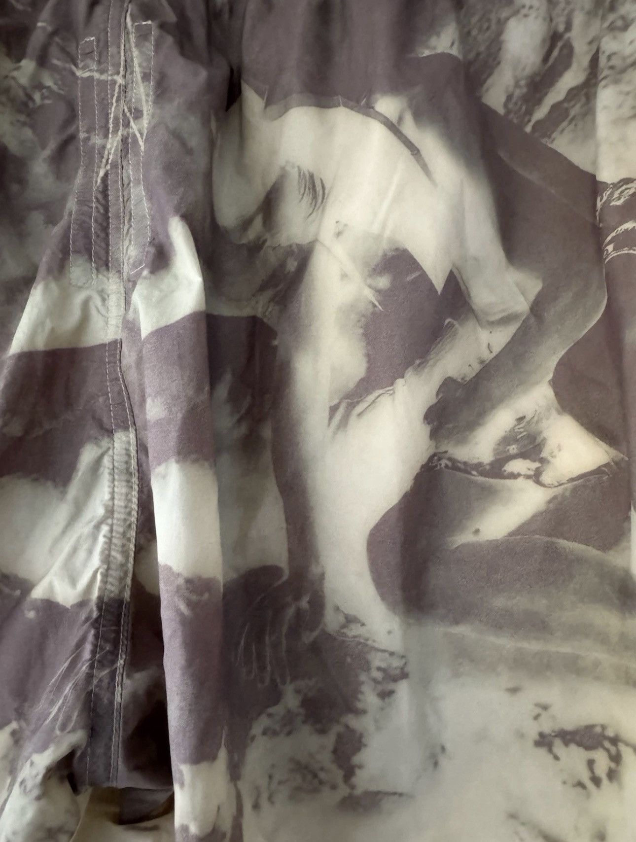 Rick Owens Drkshdw Rick Owens Allover Print Dolphin Shorts Size US 31 - 4 Thumbnail