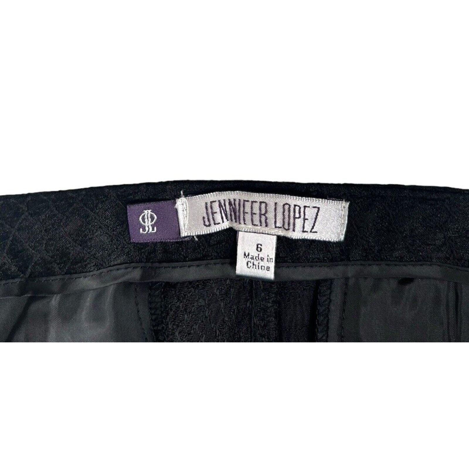 Jennifer Lopez Jennifer Lopez Black Snake Cropped Ankle Pants Stretch 6 Size 28" / US 6 / IT 42 - 4 Thumbnail