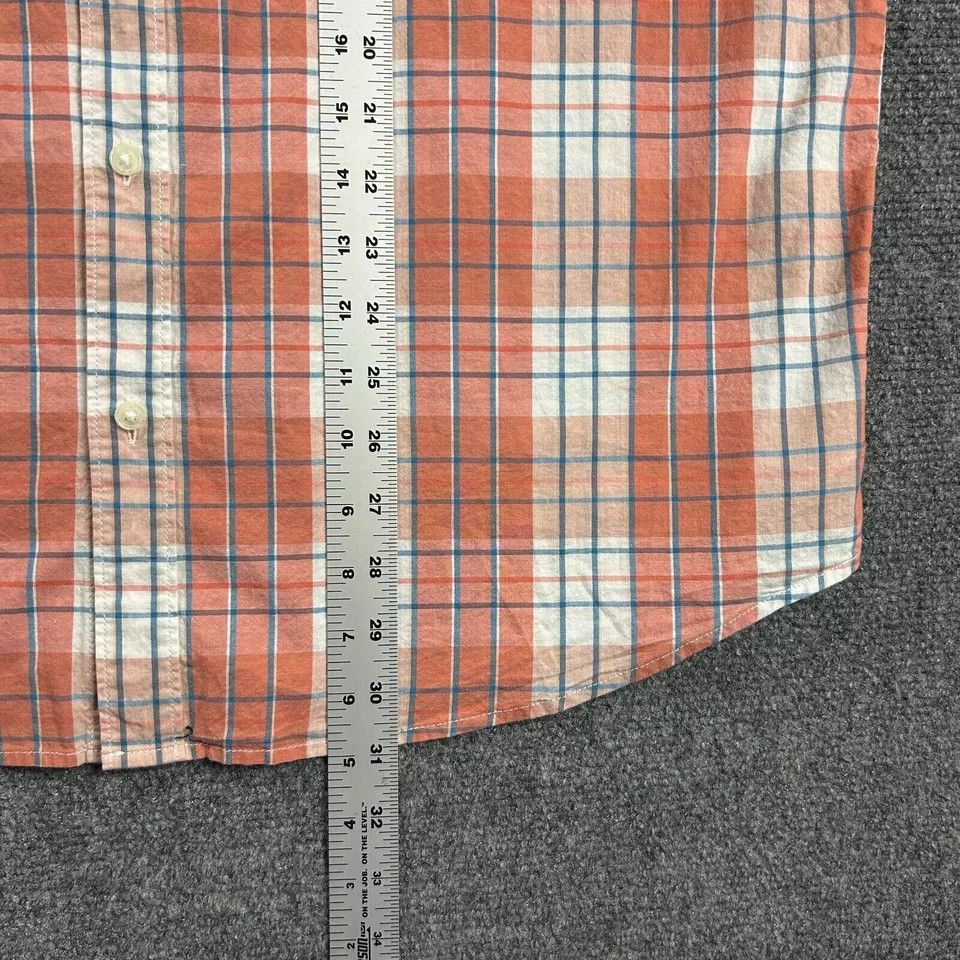 Lucky Brand Lucky Brand Shirt Mens XL Plaid Button Up Short Sleeve Size US XL / EU 56 / 4 - 4 Thumbnail