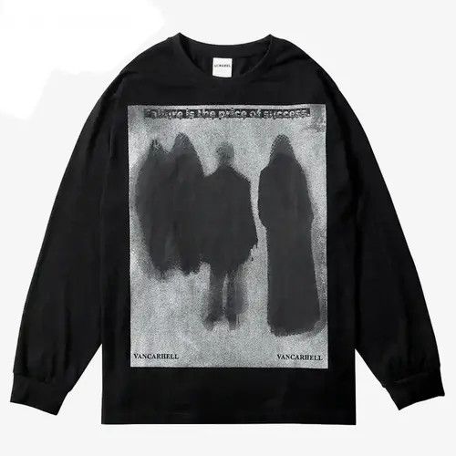 Japanese Brand × Vintage Unisex Long Sleeve T-shirt Printed Demon Graphic Size US L / EU 52-54 / 3 - 4 Thumbnail