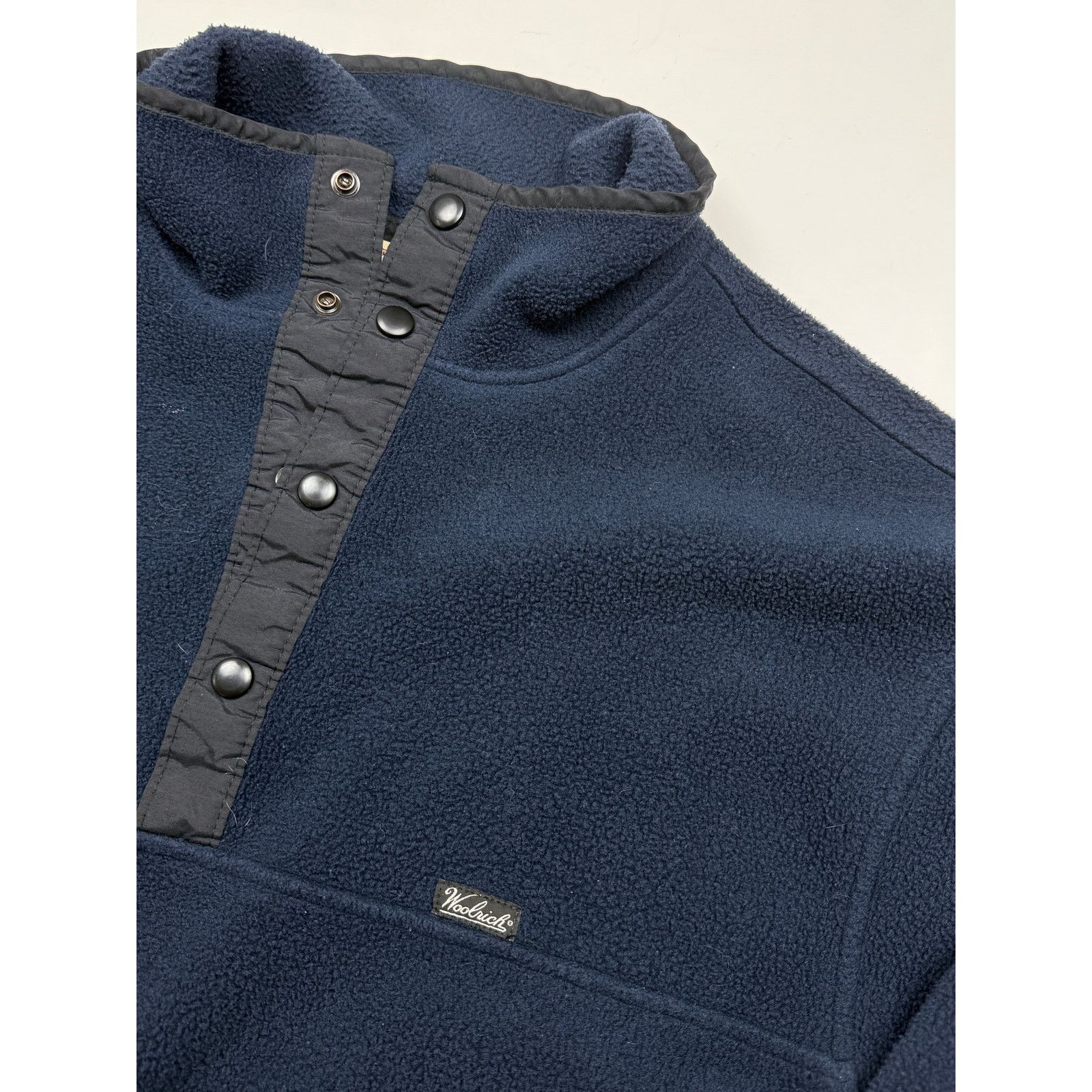 Vintage Vintage 90s Woolrich Polartec Snap Tee Pullover Fleece XL Size US XL / EU 56 / 4 - 4 Thumbnail