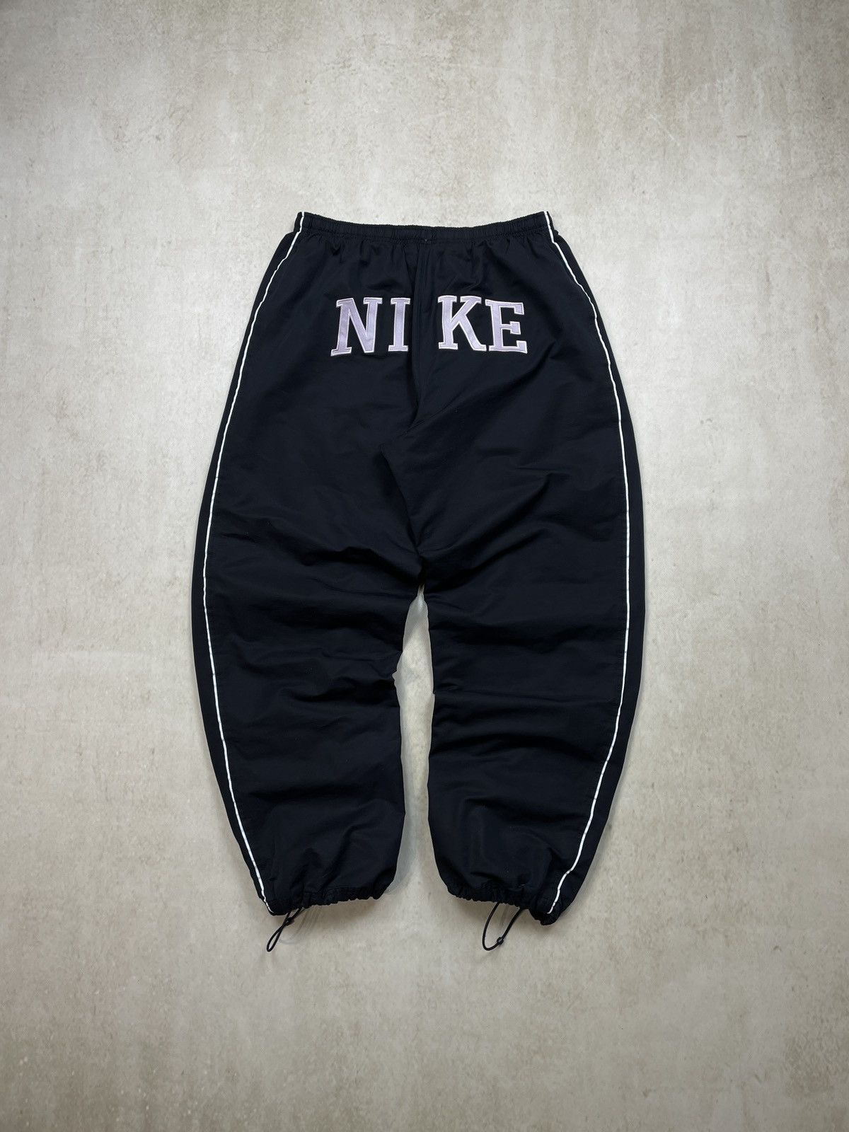 nike big logo pants