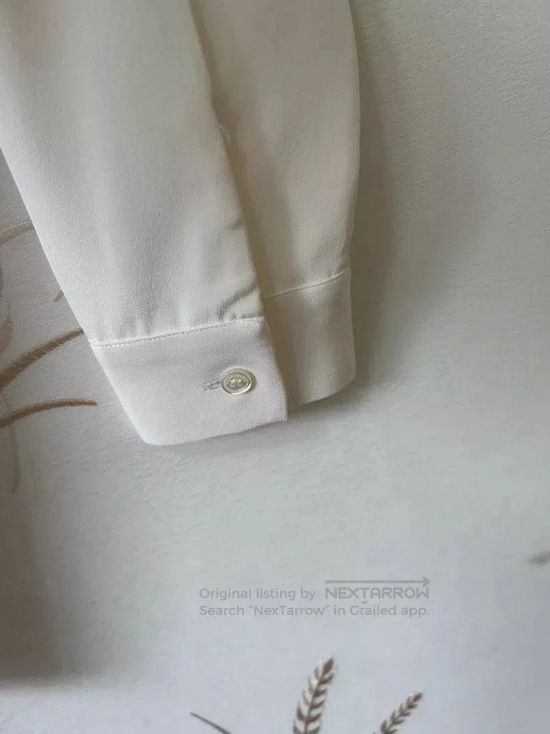 Loro Piana Loro Piana Cream Silk Long. Size US L / EU 52-54 / 3 - 6 Thumbnail