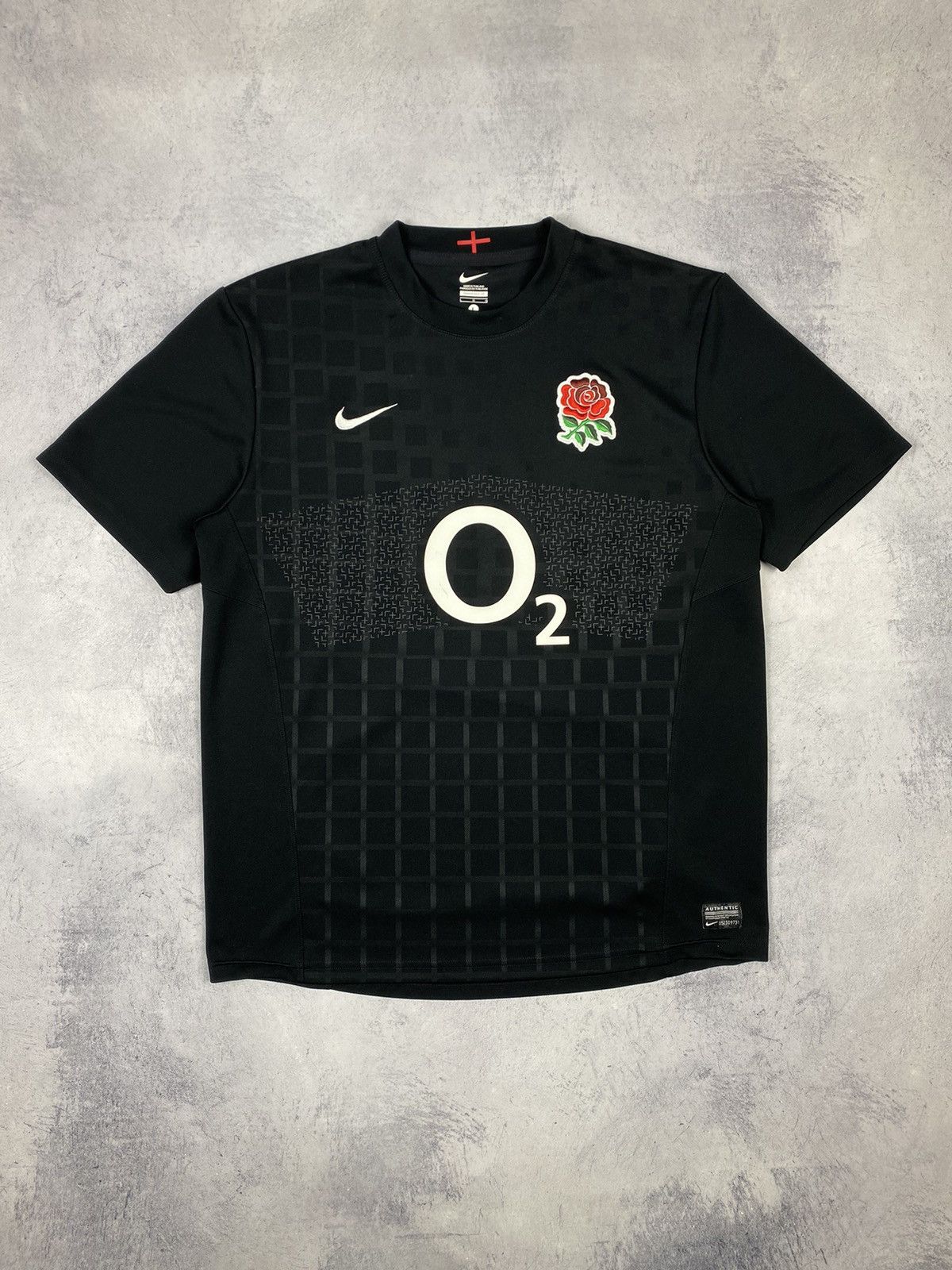 Nike Nike England O2 Rugby Jersey Tee Shirt Blockore Drill Size US L / EU 52-54 / 3 - 2 Thumbnail