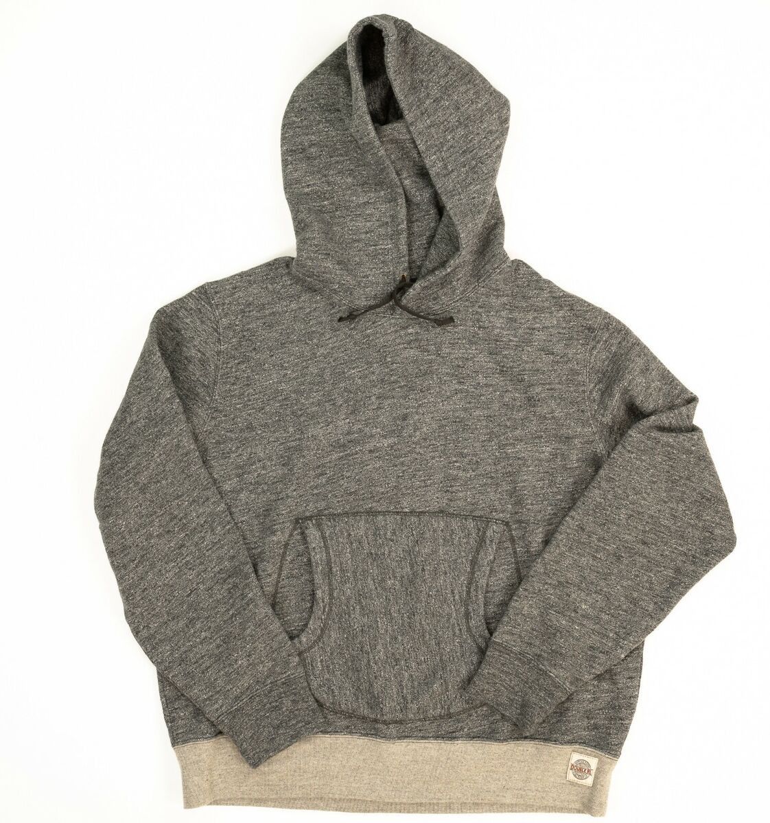 RRL Ralph Lauren RRL Heathered Gray Heavyweight Cotton Hoodie Size US M / EU 48-50 / 2 - 1 Thumbnail