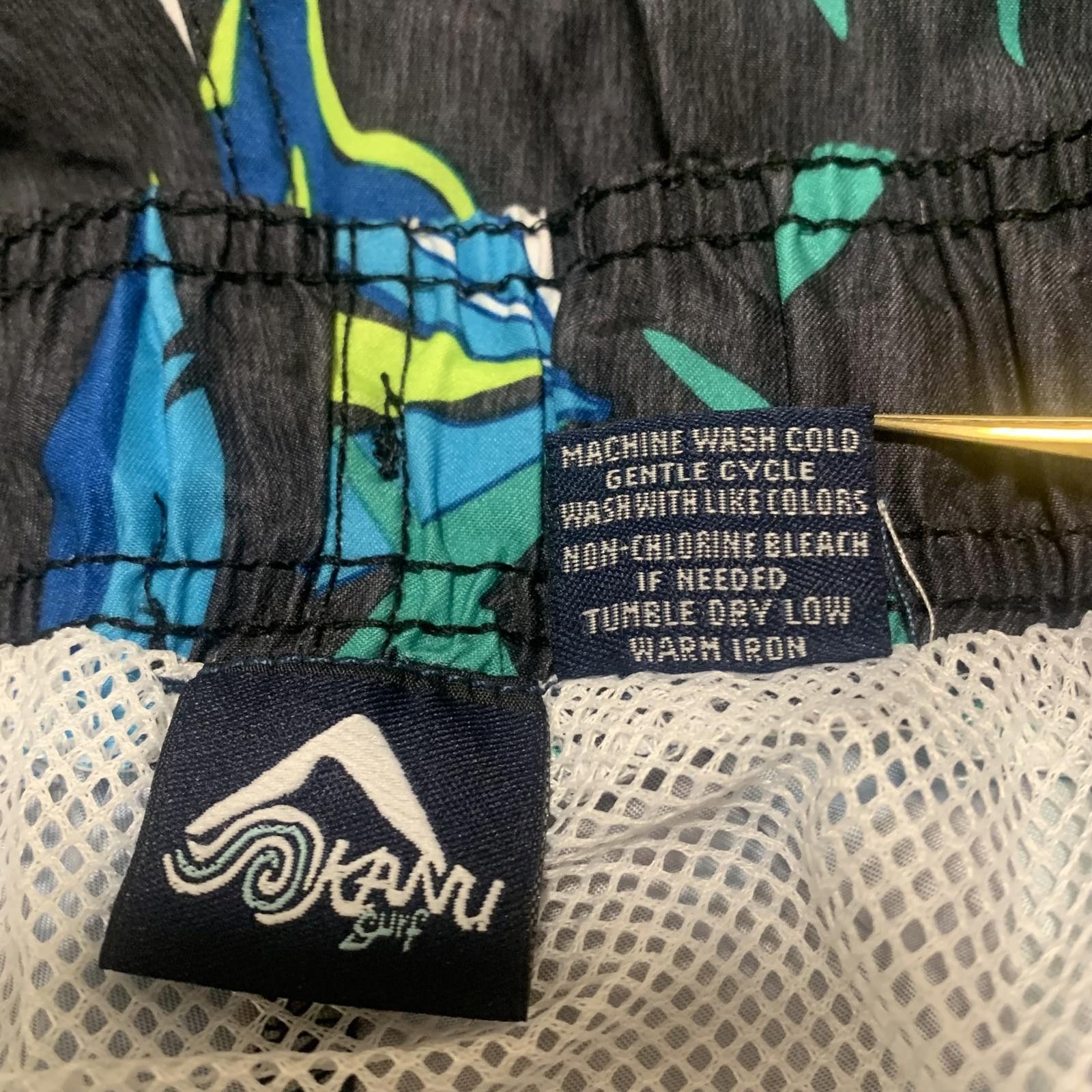 Other Kanu Surf Men's XXL Swim Trunks Blue Green Leaf Size US 40 / EU 56 - 9 Thumbnail