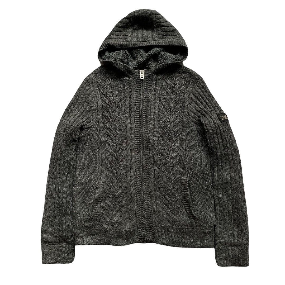 Schott SCHOTT NYC Military Vintage Wool Hoodies Size US L / EU 52-54 / 3 - 1 Thumbnail