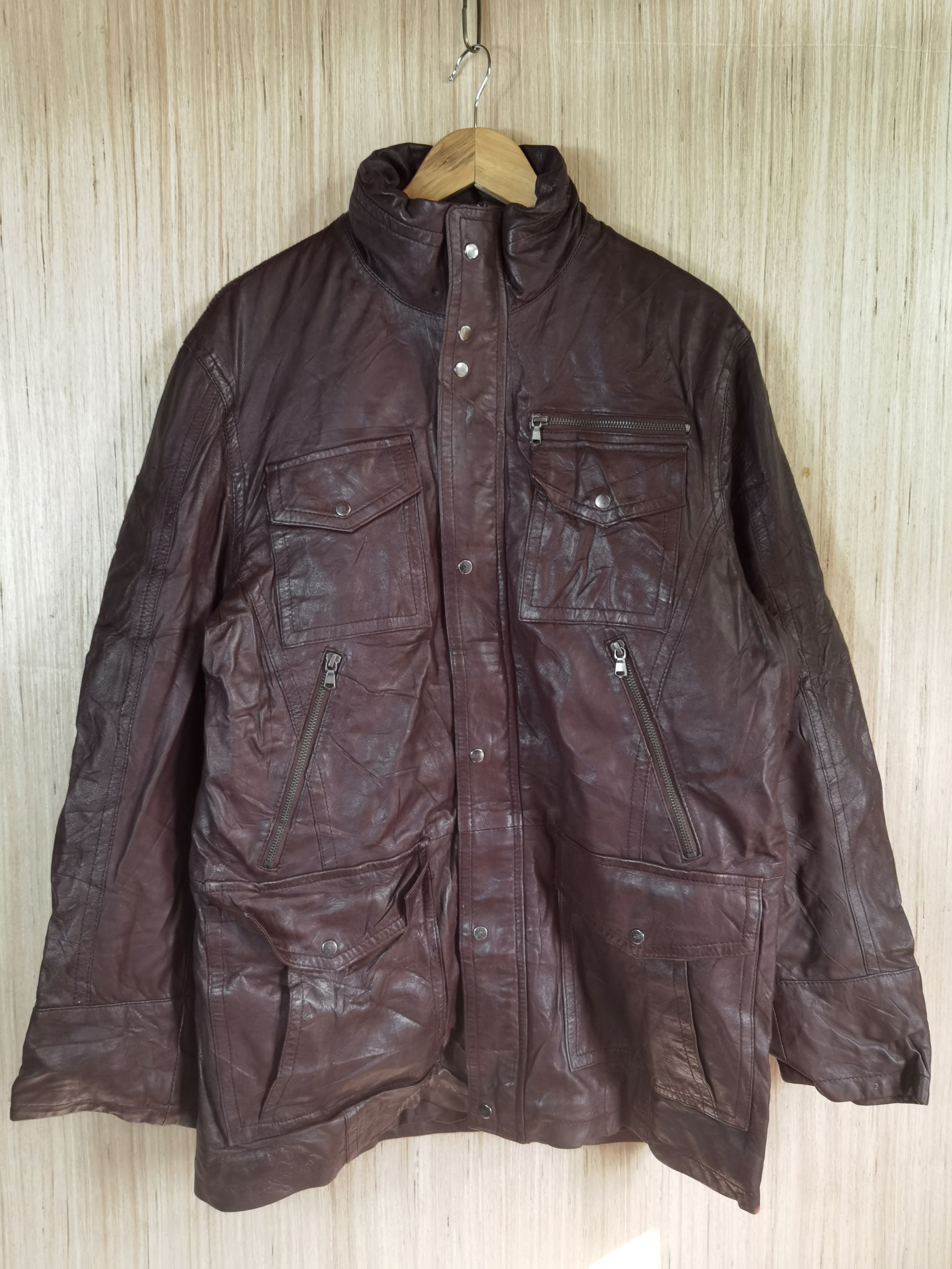 G9 REPORT COLLECTION UTILITY PUFFER POCKET JACKET LIKE NEW