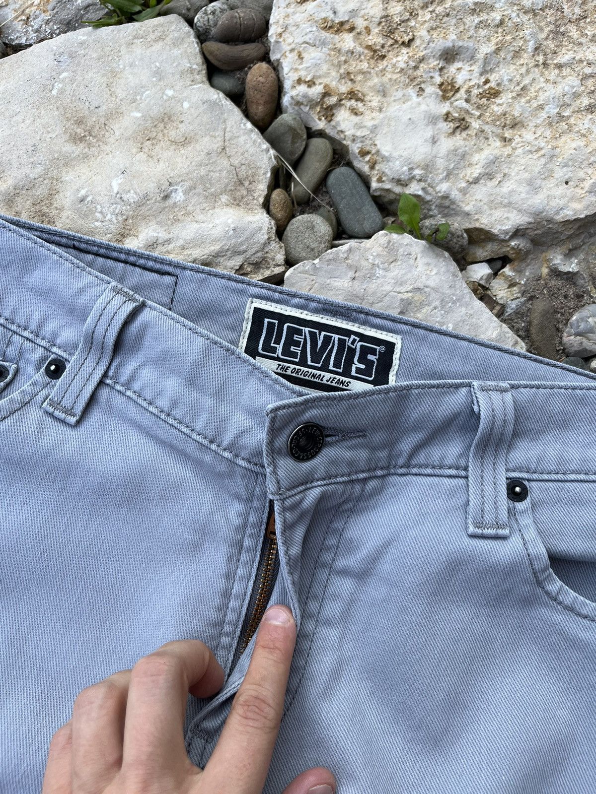 Levi's × Levi's Vintage Clothing × Vintage Vintage Levi’s 510 super skinny light grey jeans pants 30x30 Size US 30 / EU 46 - 10 Thumbnail