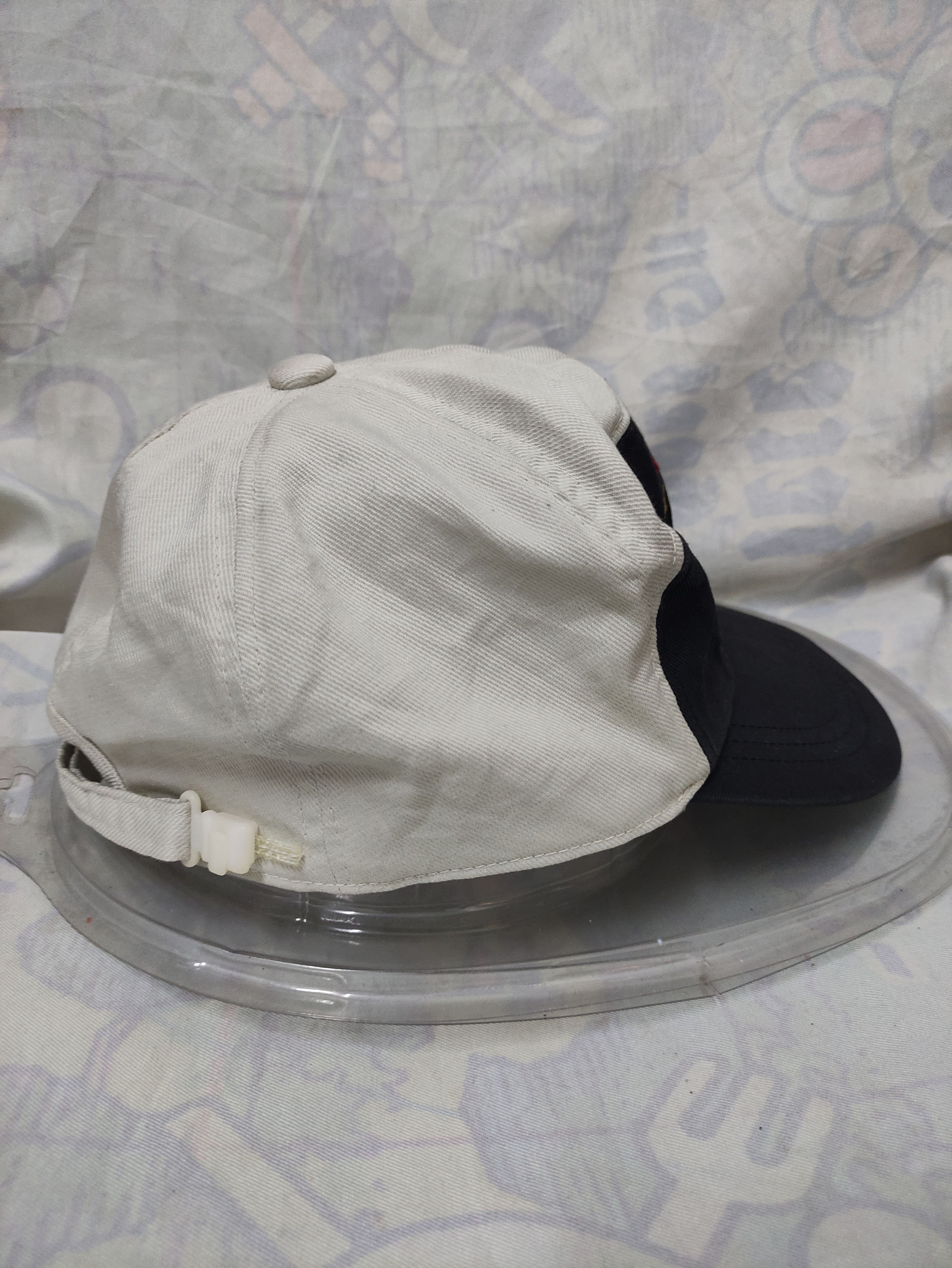 Japanese Brand TOYOTA 3 MONKEY KANJI RACING VINTAGE CAP Size ONE SIZE - 4 Thumbnail