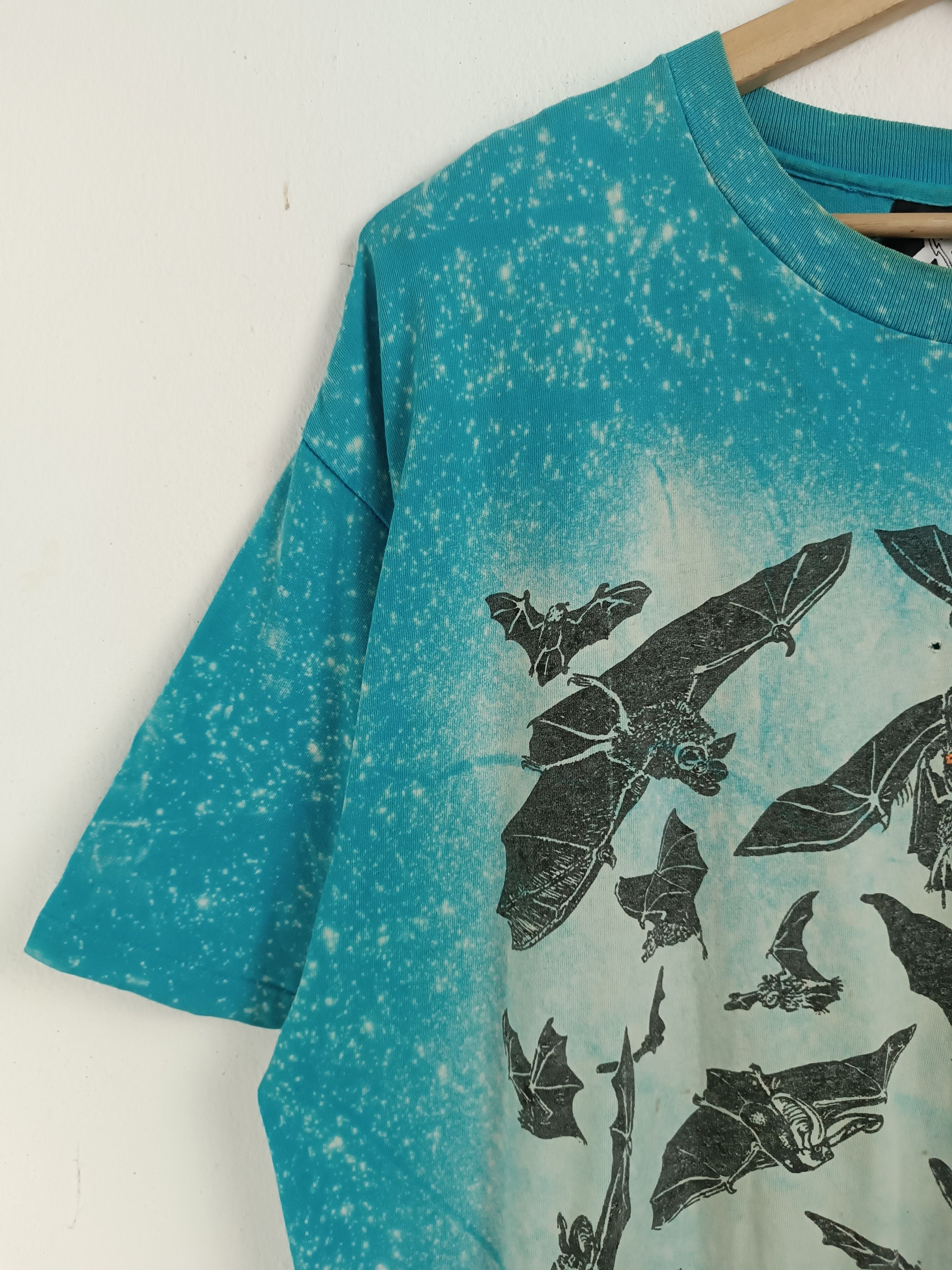 Other THRASHED FADED VINTAGE 90'S XSTATX BAT FAM VAMPIRE VERY RARE Size US XL / EU 56 / 4 - 5 Thumbnail