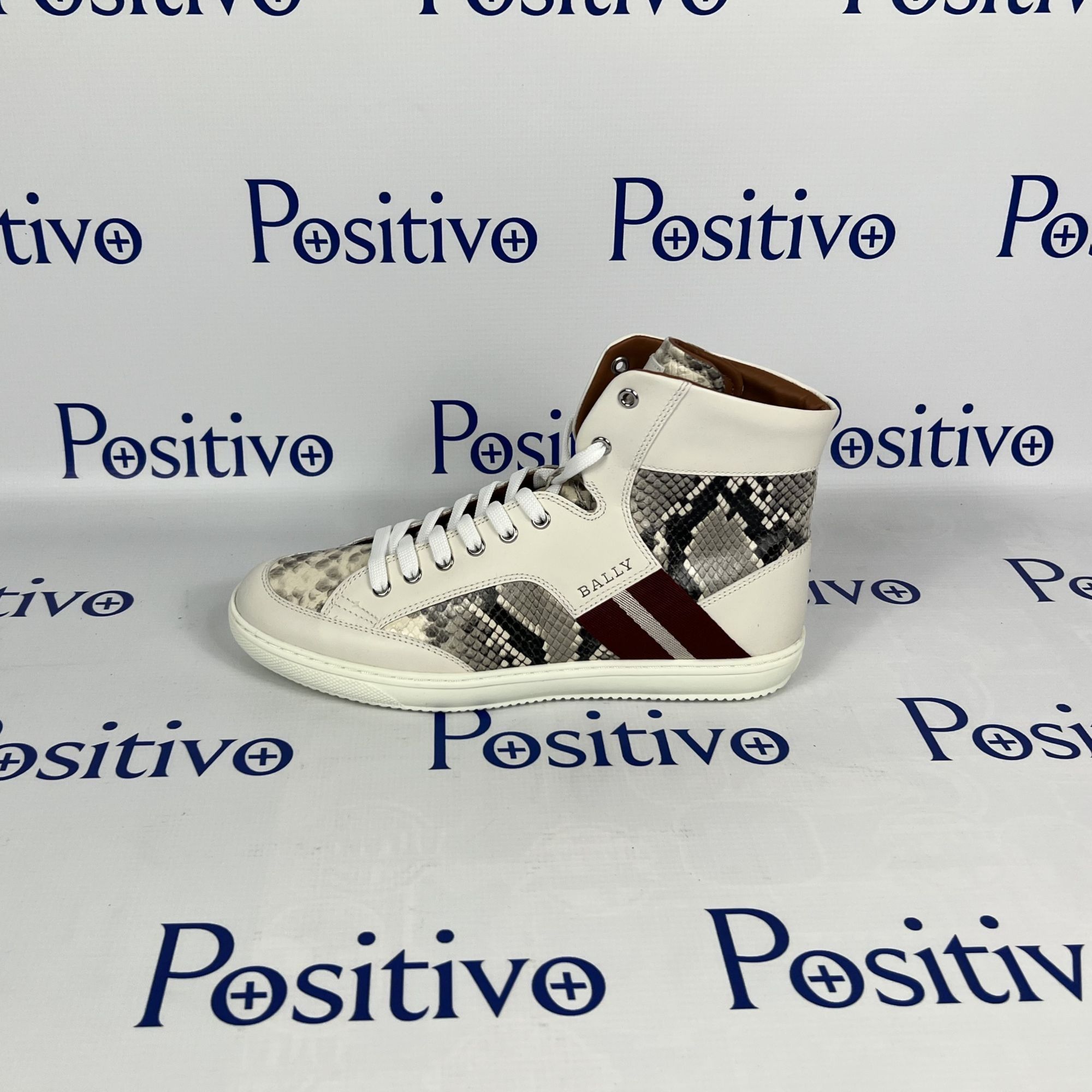 Bally Bally Oldani White Leather High Top Sneakers US 9.5 Grailed